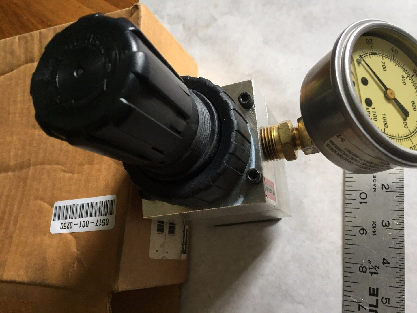 Schrader Bellows K362332c,K472015cbb4 Regulator Marsh 1100Kpa,160Psi Gauge,Bh