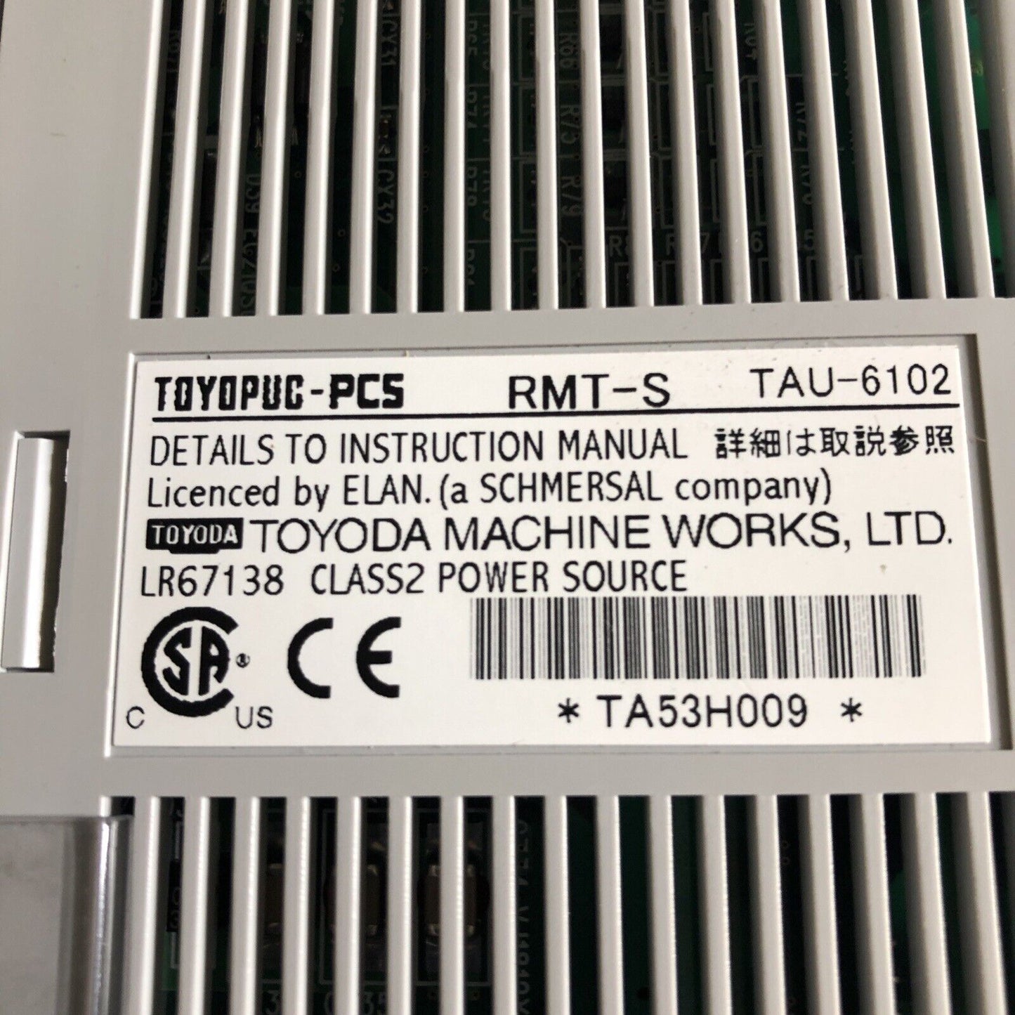 New Toyopuc Rmt-S Tau-6102 Toyopuc-Pcs 2.02-1 H.12 Plc Remote Slave,Bd