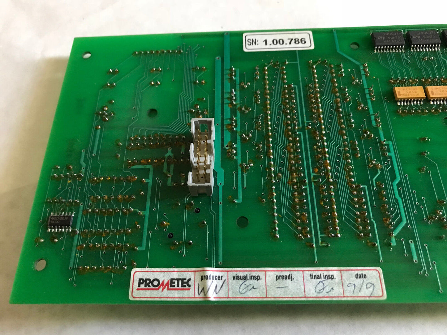 New Prometec Bf/80127 Oip K 302 Monitor Panel Inlay,Ag