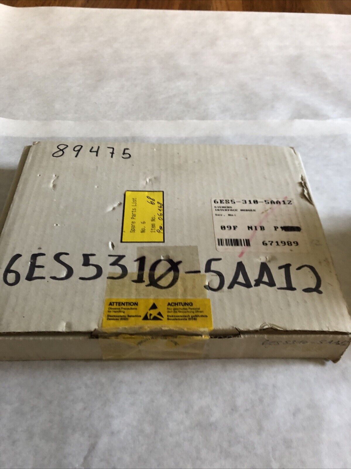 New Siemens 6Es5310-5Aa12,Interface 6Es5-310-5Aa12,6Xv5200,C79040-A0092-C191,Se