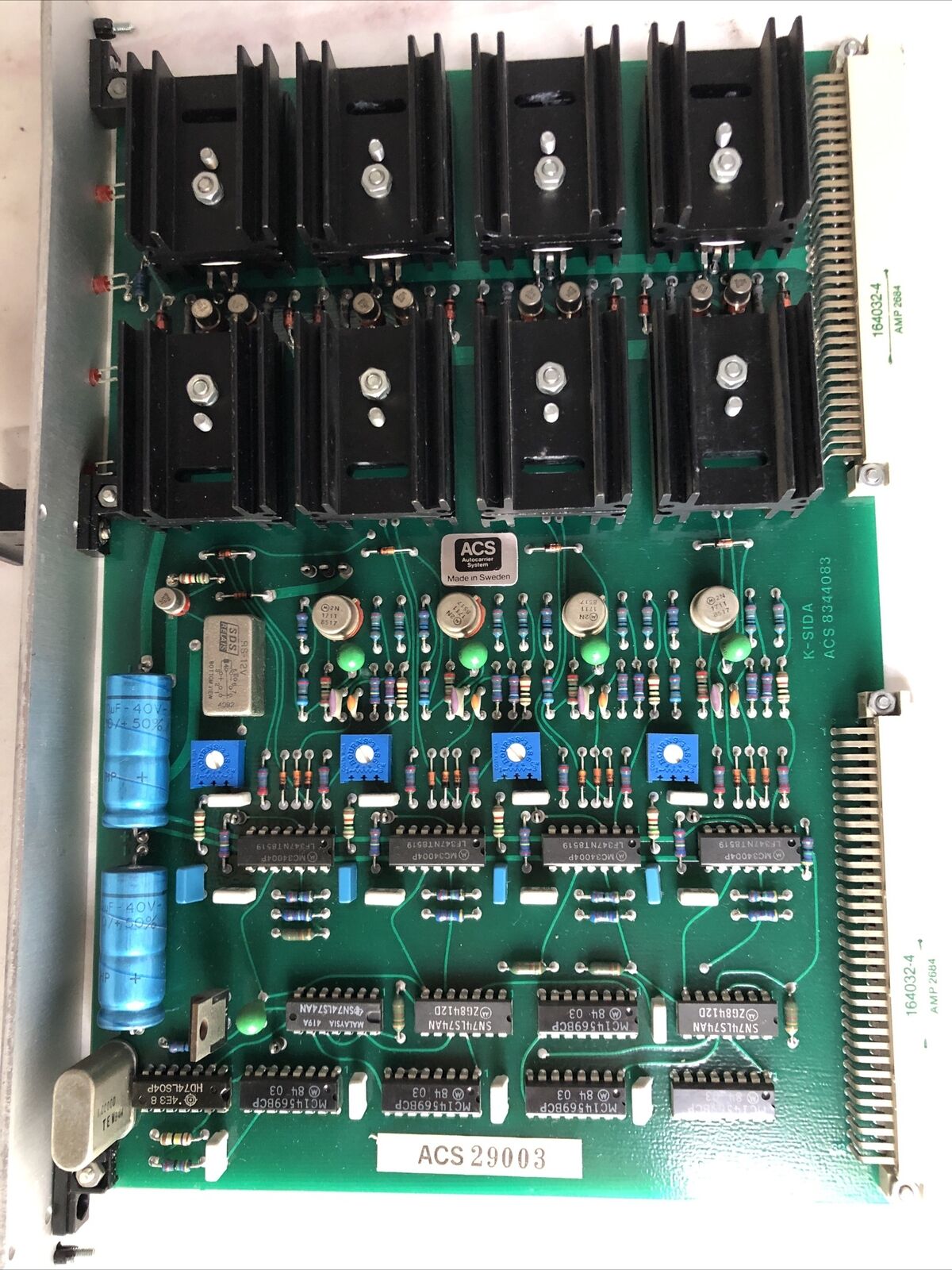 Acs 8344083 Ksida Auto Carrier Systems Lc 8343034,Acs29003 L-Sida Data Board,Ff