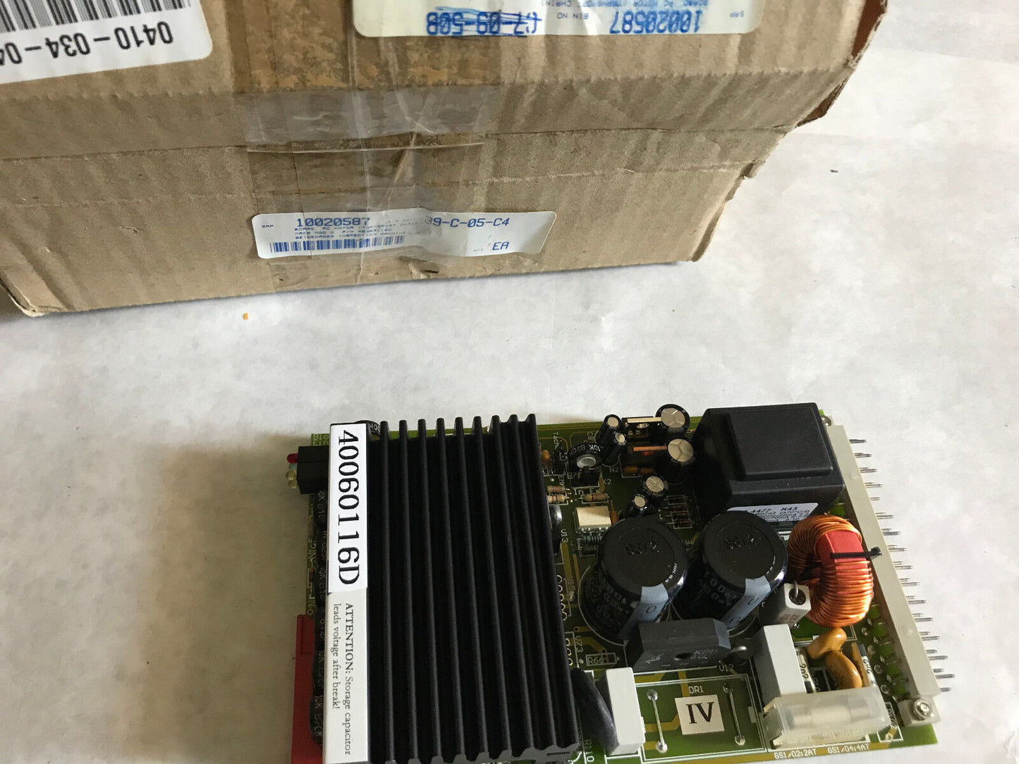 New Seidenader 40060116D Main Motor Drive Board, Style #531, Pcb Card ,Ag