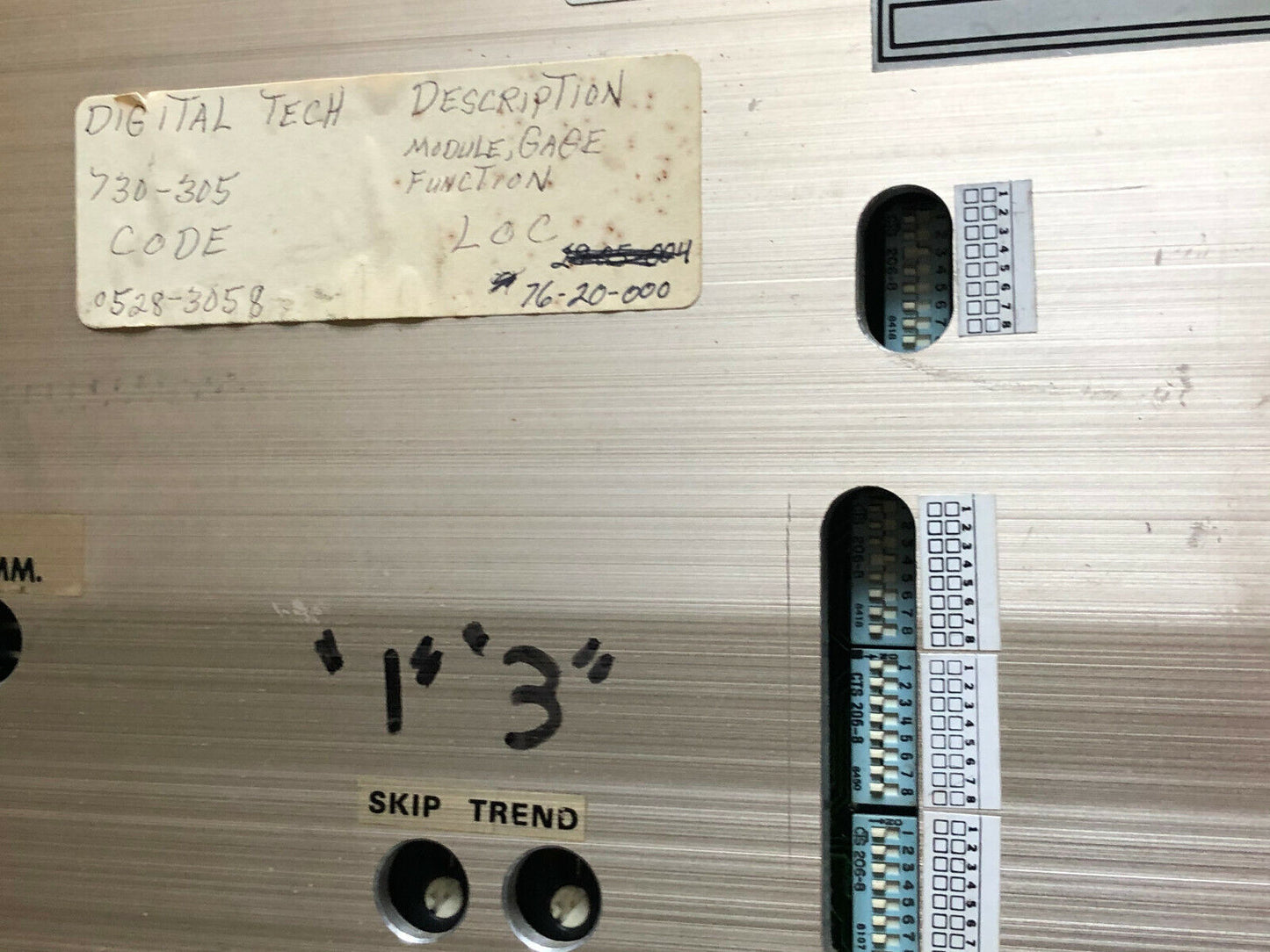 Digital Techniques 730305,Valeron 730-305,Stc Gage Dro Controller,S.T.C. Gage,Ey
