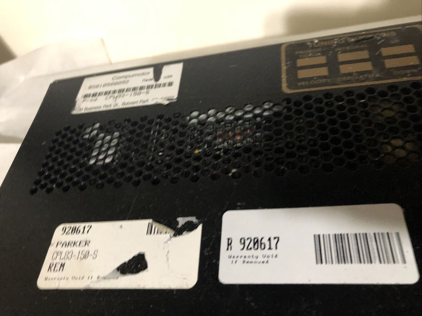 Parker Cpl83-150-S Servo Drive Control Cpl83-150-S,Compumotor 95010500052,Ff