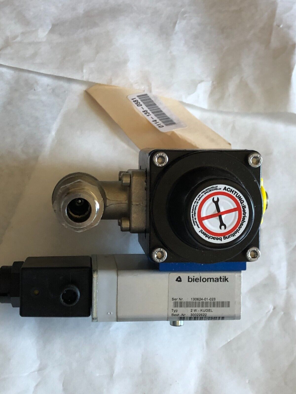 New Amg-Pesch Saf05nc Ball Valve,Amg-Pesch Saf 05 Nc 90,Bielomatik 2W-Kugel,Az