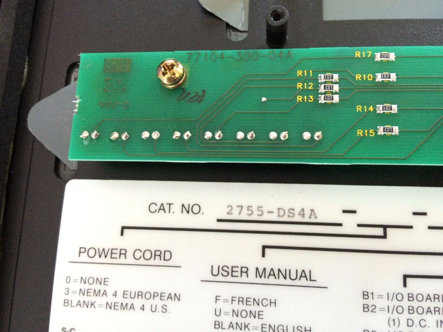 Allen Bradley 2755-Ds4a, A-B Decoder Single For Bar Code System ,Cy