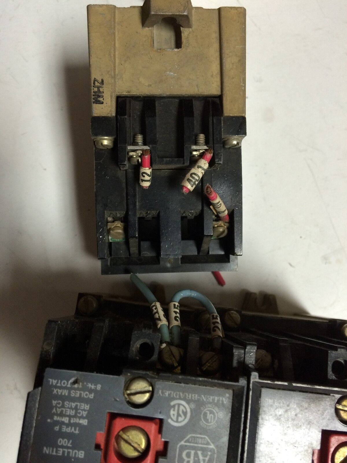 Allen Bradley 120V 700 Ak, 700-P200a1,110V Ac Control Relay,Bq