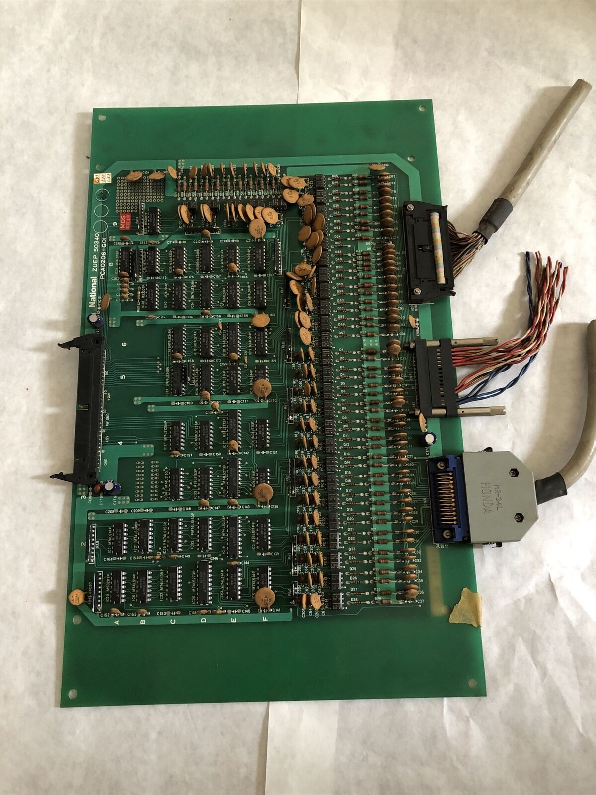 National Zuep50340 , Pca0206-G01 Plc Circuit Board,Db
