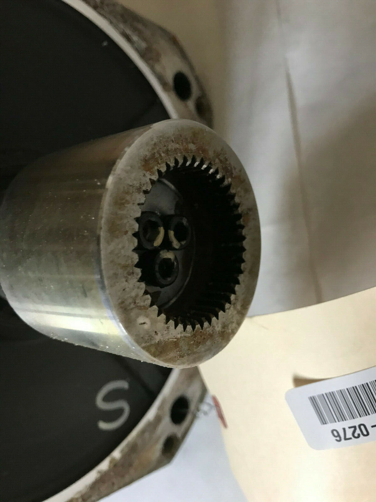 Nachi Mfm452h4v Ac Servo Motor. 4.5Kw, 2000Rpm, 21.5Nm,Sn