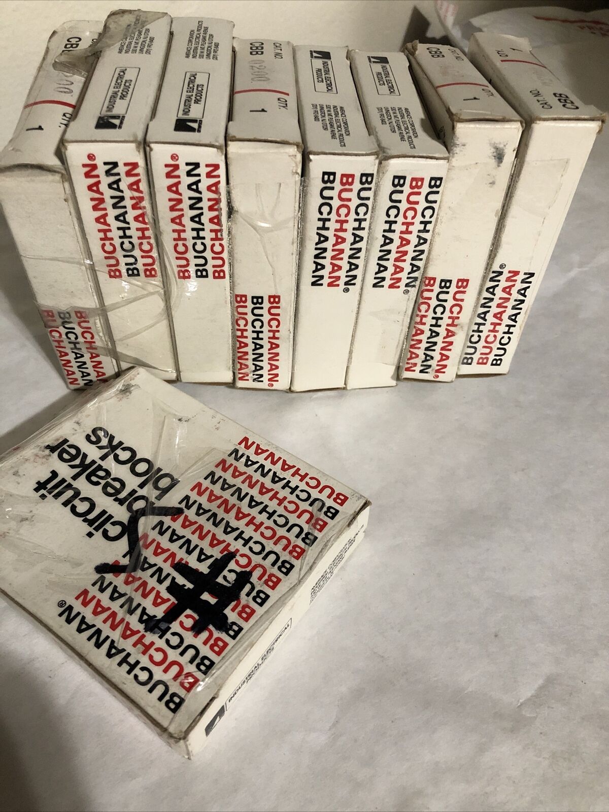 New Buchanan Terminal Block Circuit Strap Clamp Cbb0200 ,43-500-L10,Dj