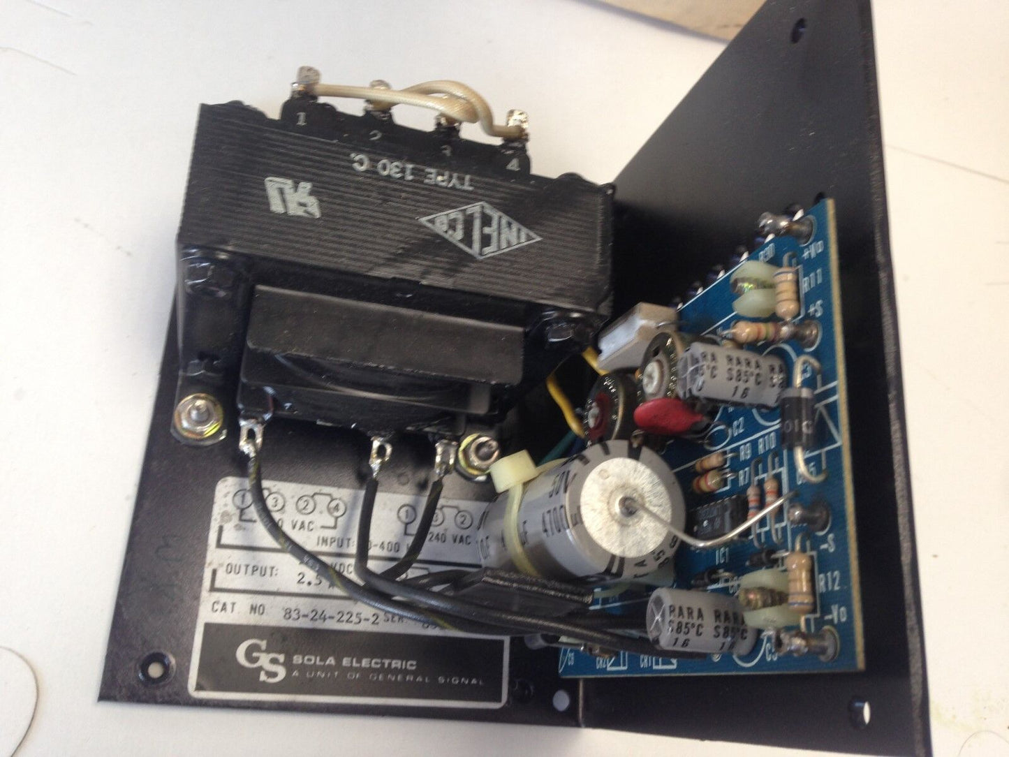 New Sola 83-24-225-2 Power Supplies, 24Vdc, 2.5A Out, 120/240Vac-In 600,Sola,Eo