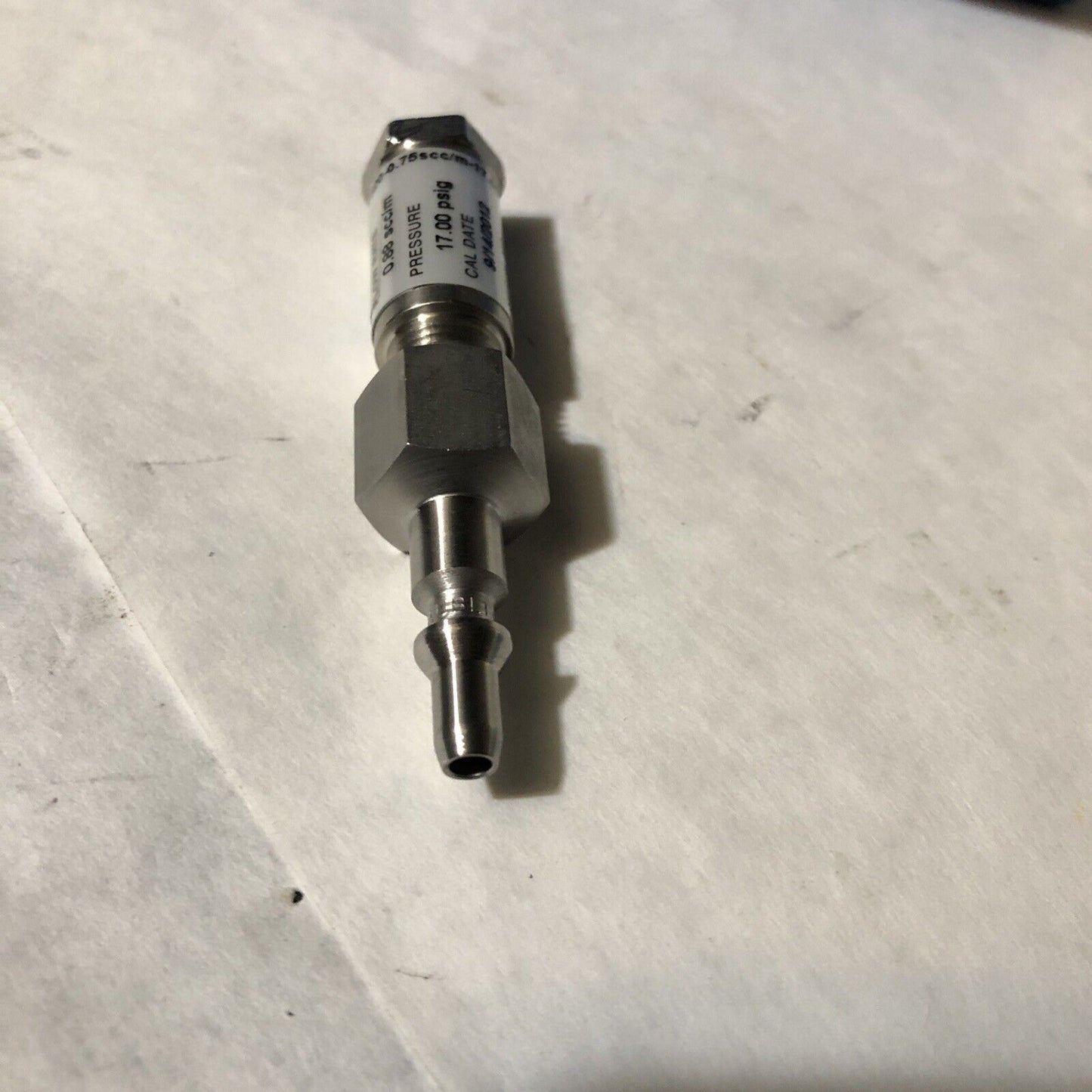 Cts 520-0.75Scc/M-17.00 Psig-A Flow Pressure Valve,0.88Scc/M,17.00Psig,Fb