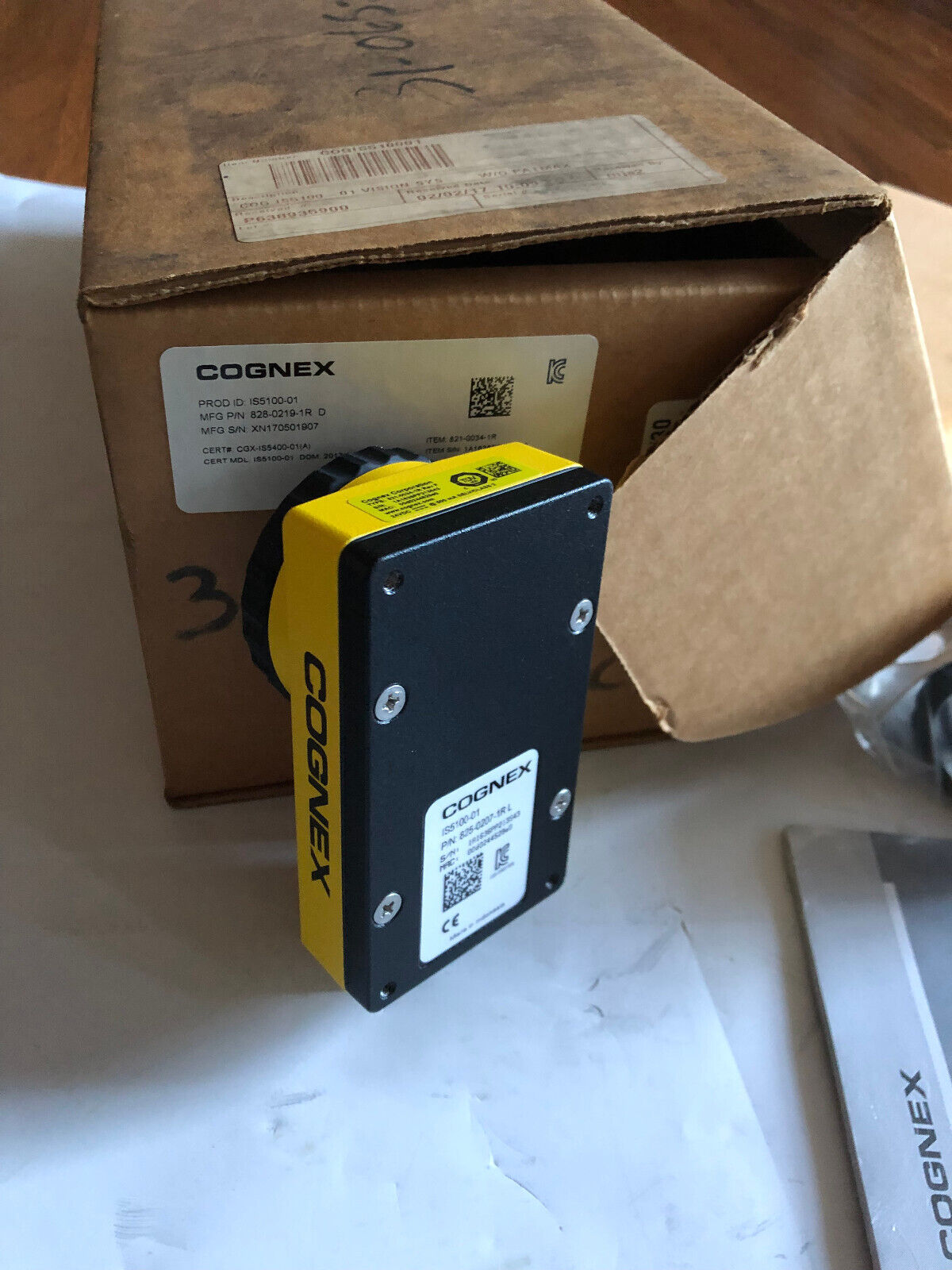 New Cognex 825-0207-1R L Insight Machine Vision Sensor Camera,800-5843-1R,An