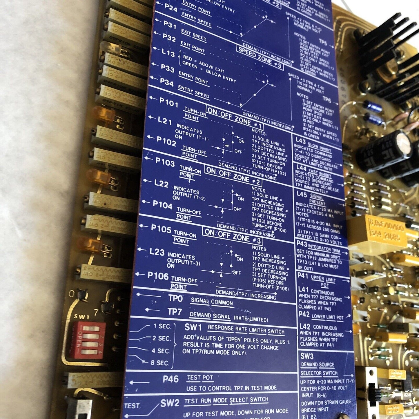 Robicon 463676-00,R9388 Pump Profile Programmer Board 463676,Hd06,471100,Ec