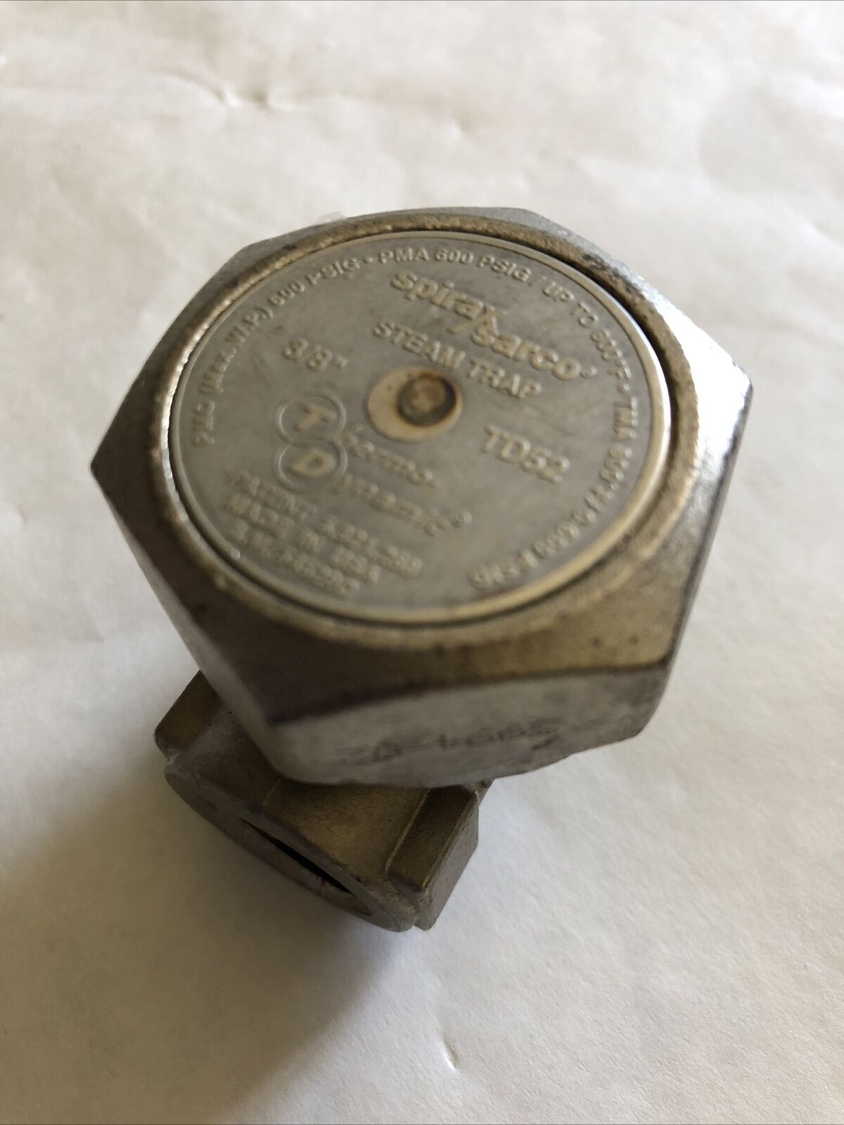 New Spirax Sarco 3/8” Td52 Steam Trap Spirax Sarco 54529C,Thermo Dynamic,Bm