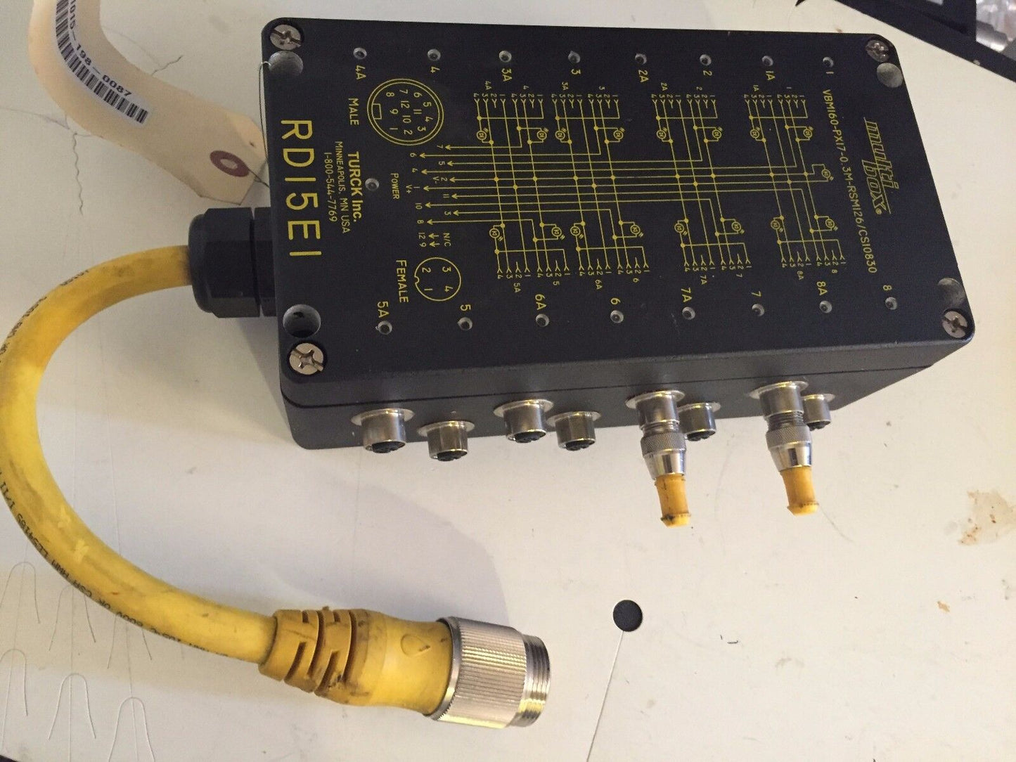 Turck Vbm160-Px17-0.3M-Rsm126/Cs10830,Vbm160-Px17-0,Rd15e1,Rd15ei,Multi-Box,So