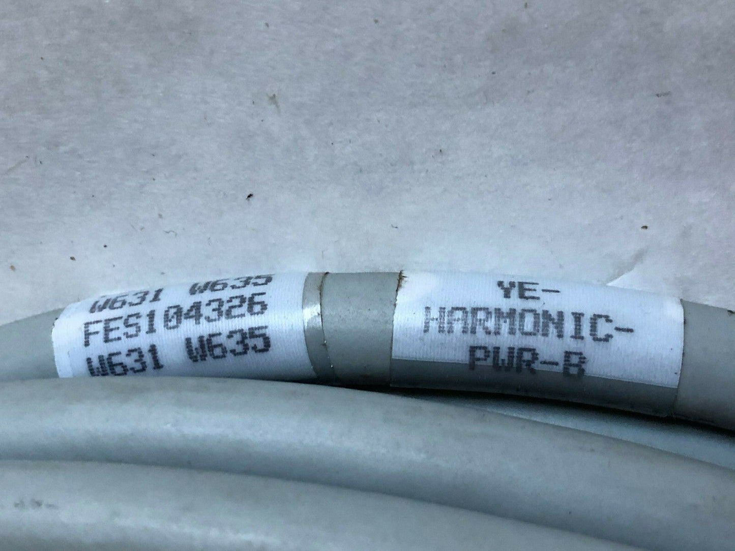 Robotic Machine Cable Assembly Cordset York W631-W635 Fes104326 Ic-Pwr-B,Ev