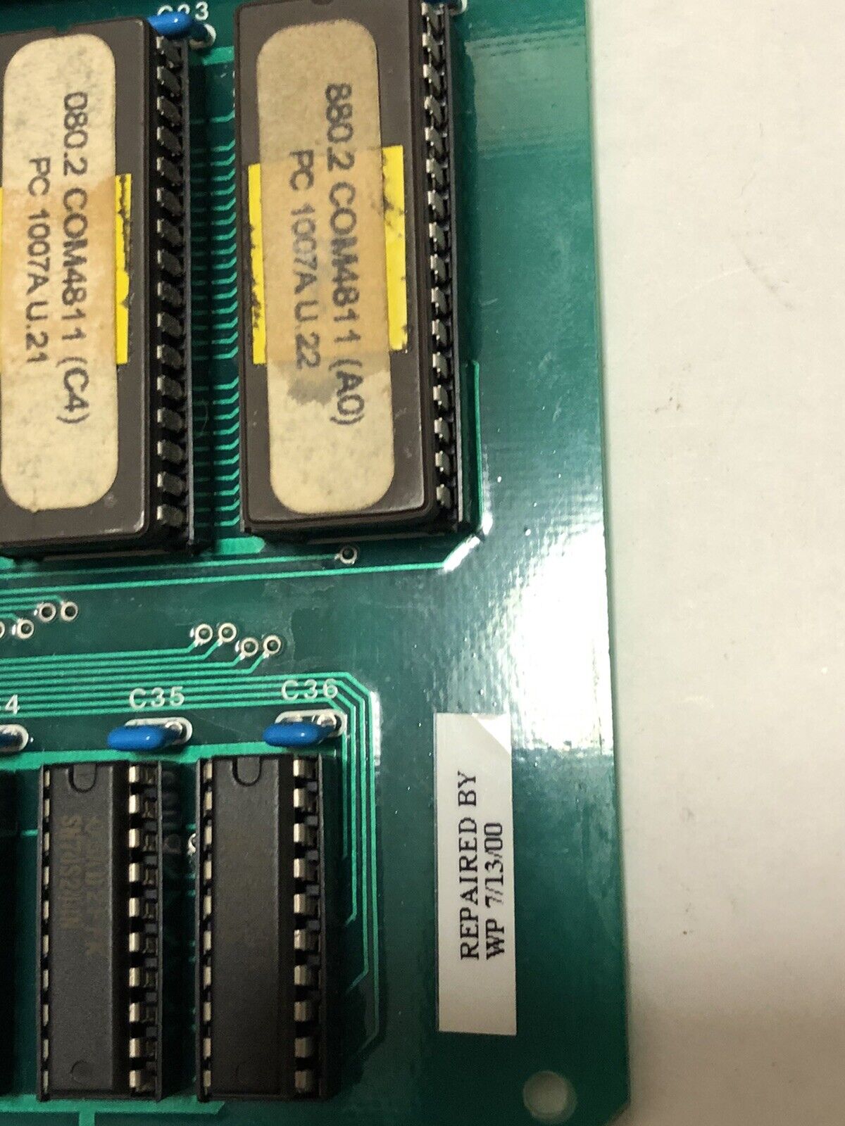 Eagle Machinery Pc1007 Cpu Package Controls Control Board,Ej