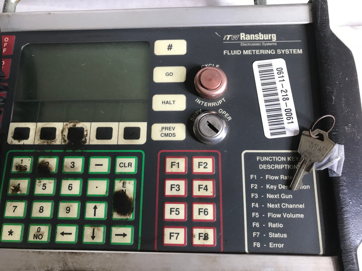 Itw Rcp/2N,Itw-Ransburg Rcp/2K Fluid Metering System Controller,Eq