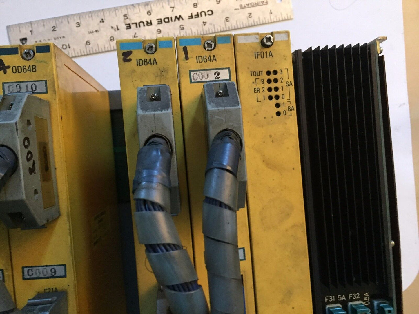 Fanuc A16b-1310-0010/07A,A03b-0801-C003,Pt01a,Od32b,Od64b,Id64a,If01,A03b0801,Cg