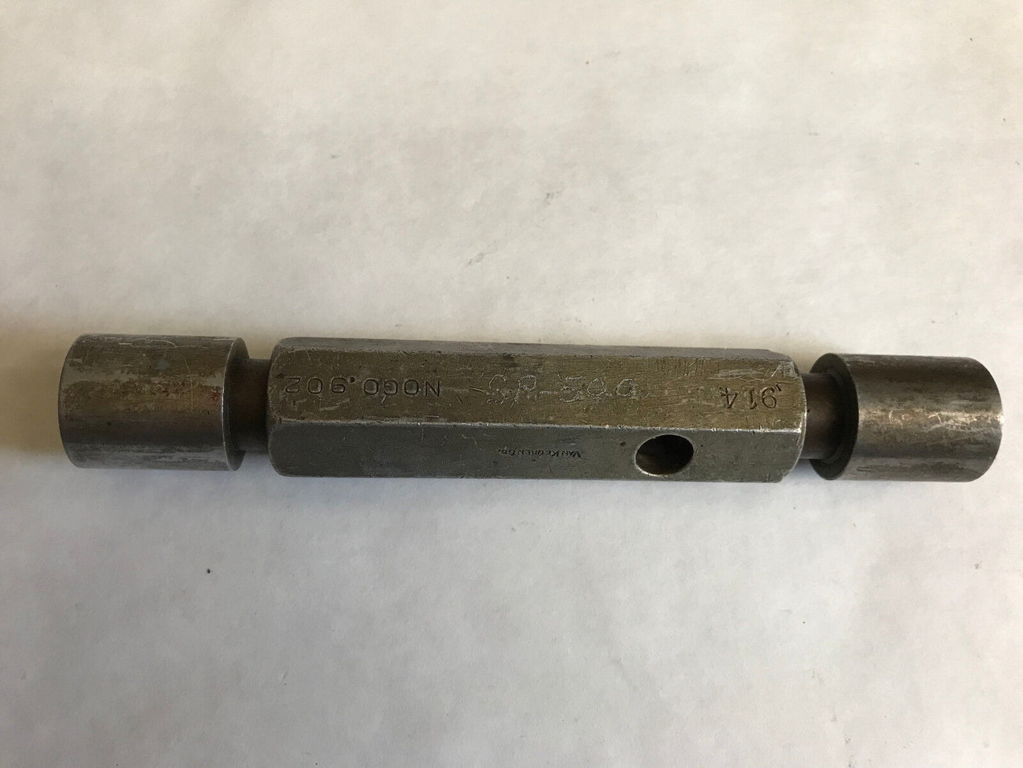 The Pipe Machinery Plug Inspection Gage Van Keuren Sp-500 Go .914 Go .902,Et