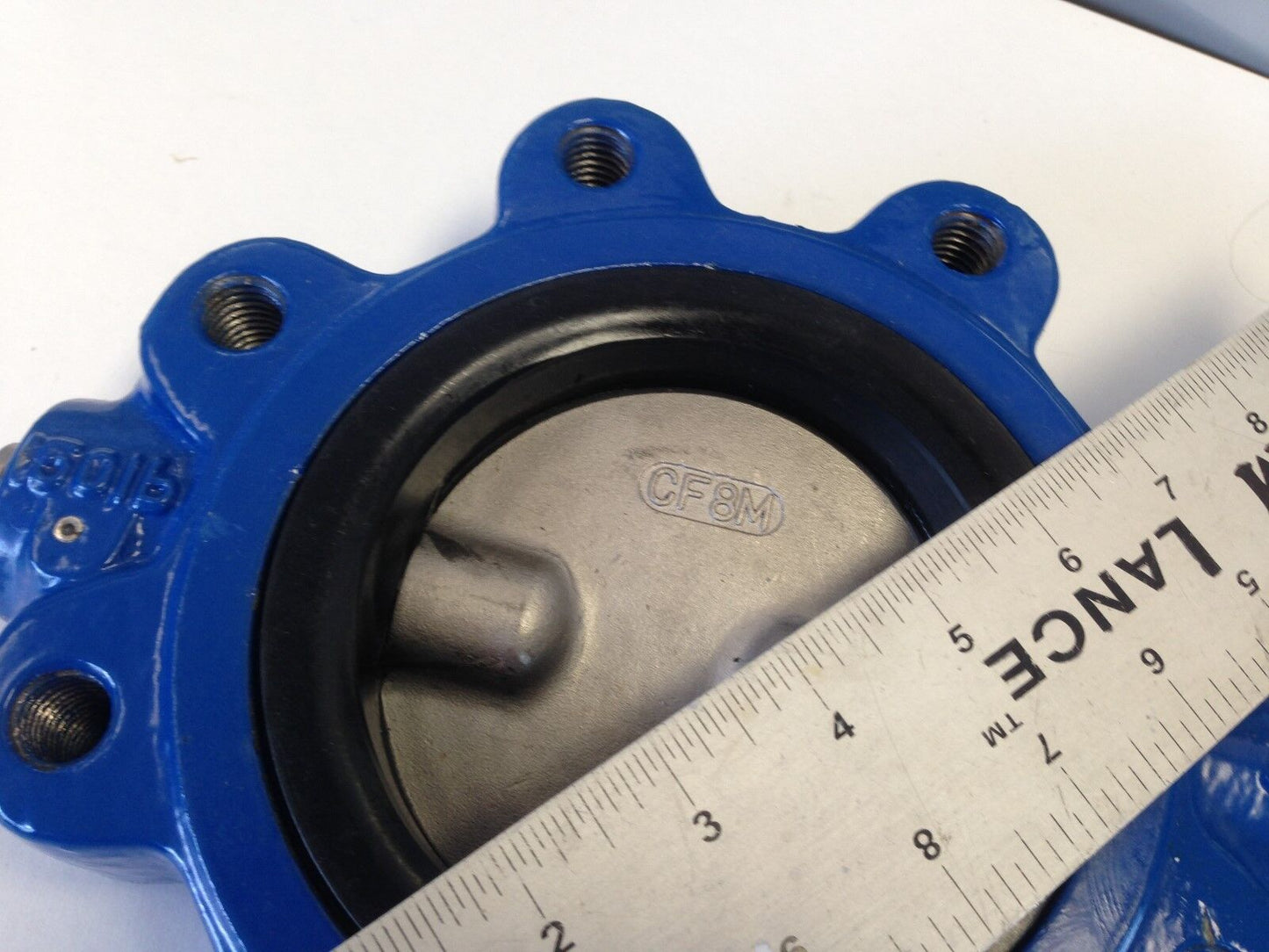 New Flow 04C2245353 Manual 4" Butterfly Valve, Cf8m, Epdm, Ss17-4Ph A395,Fi