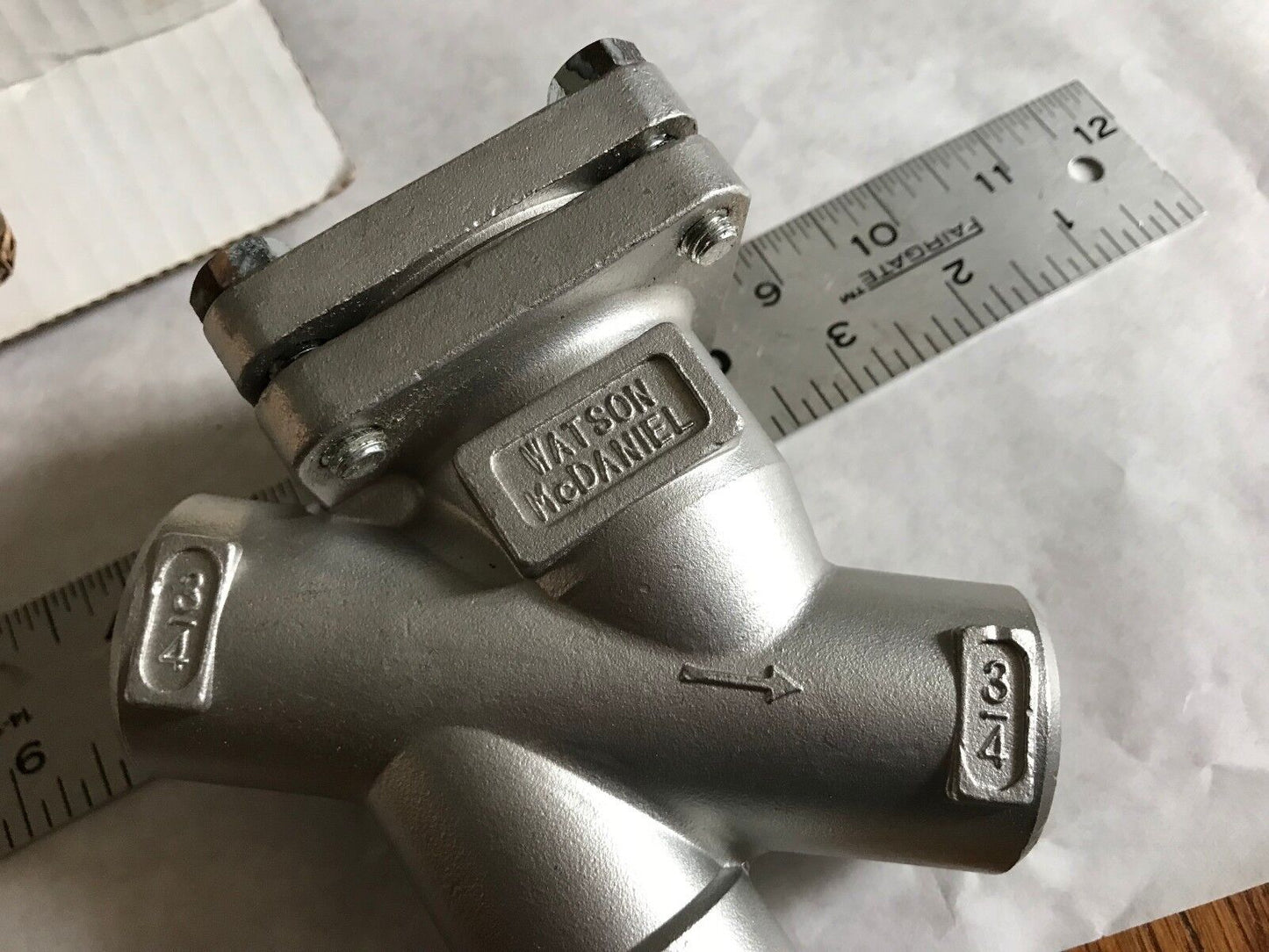 3/4" Watson Mcdaniel 3003S Ldp,316Ss,Wt3003s-13-N Thermostatic Steam Trap,Ef
