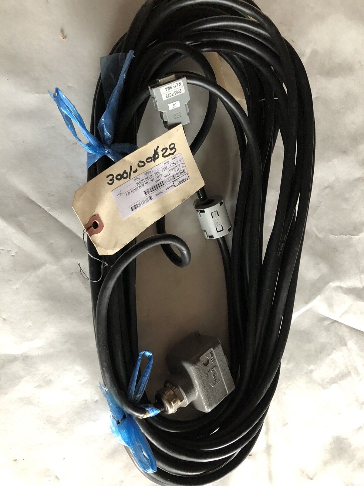 Fanuc Xgmf-14165,A660-2005-T573 #L15r93a,J7p 14M Bcab Ria Cable,Yz-6524187C,Ez