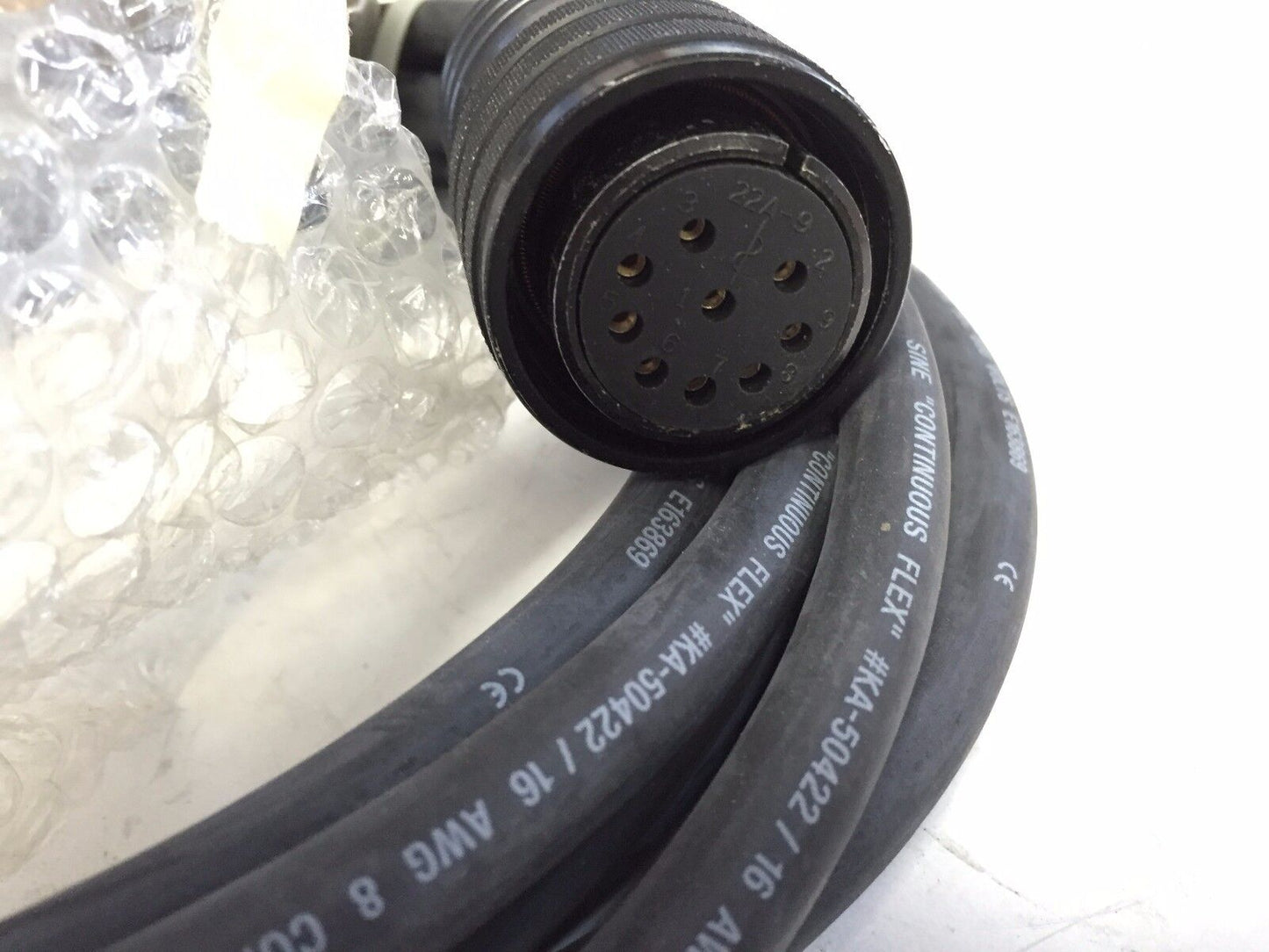 New Aa1077 Sine Ka-50422 / 16 Continuous Flex 16 Awg 8 Conductor Servo Cable,Db