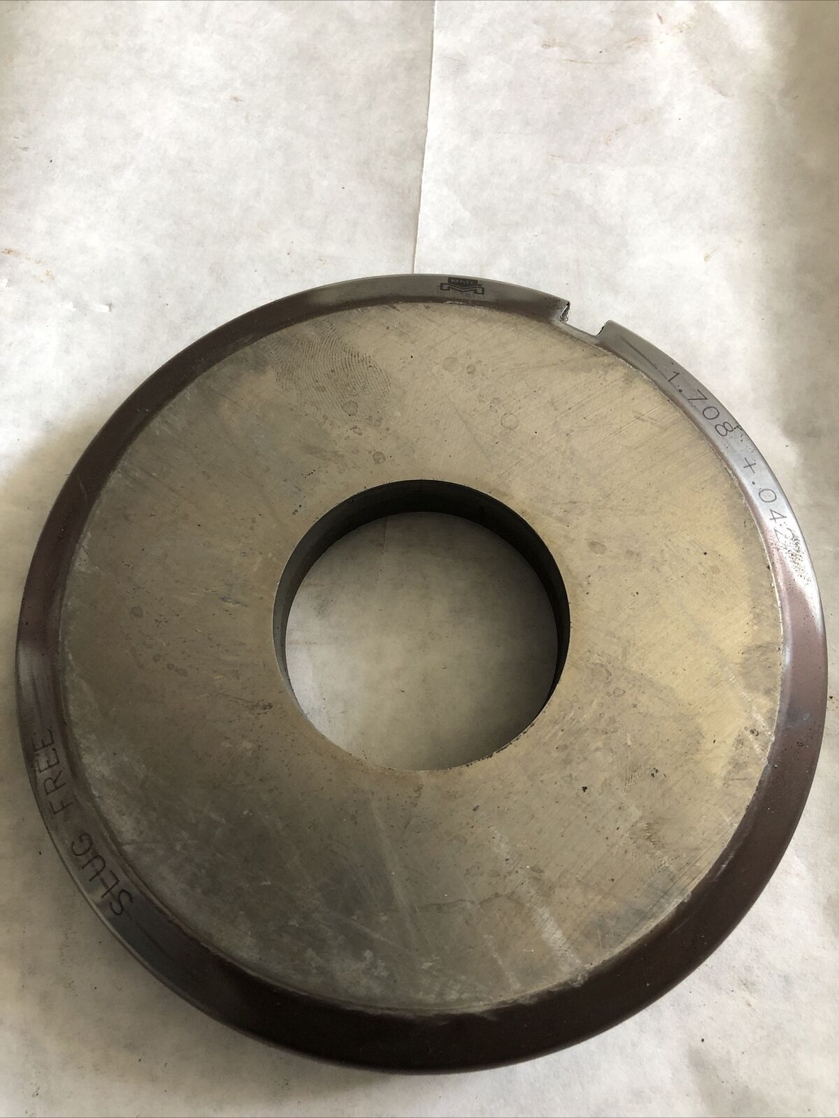 Mate Round Turret Pucnh Die Slug Free 1.708 + .042 ,Bw