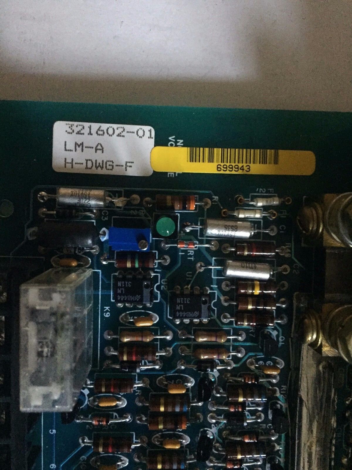 Forney 321602-01,D-321602-01,Pmc-1,Lm-A,H-Dwg-F Logic Board 32160201,Db