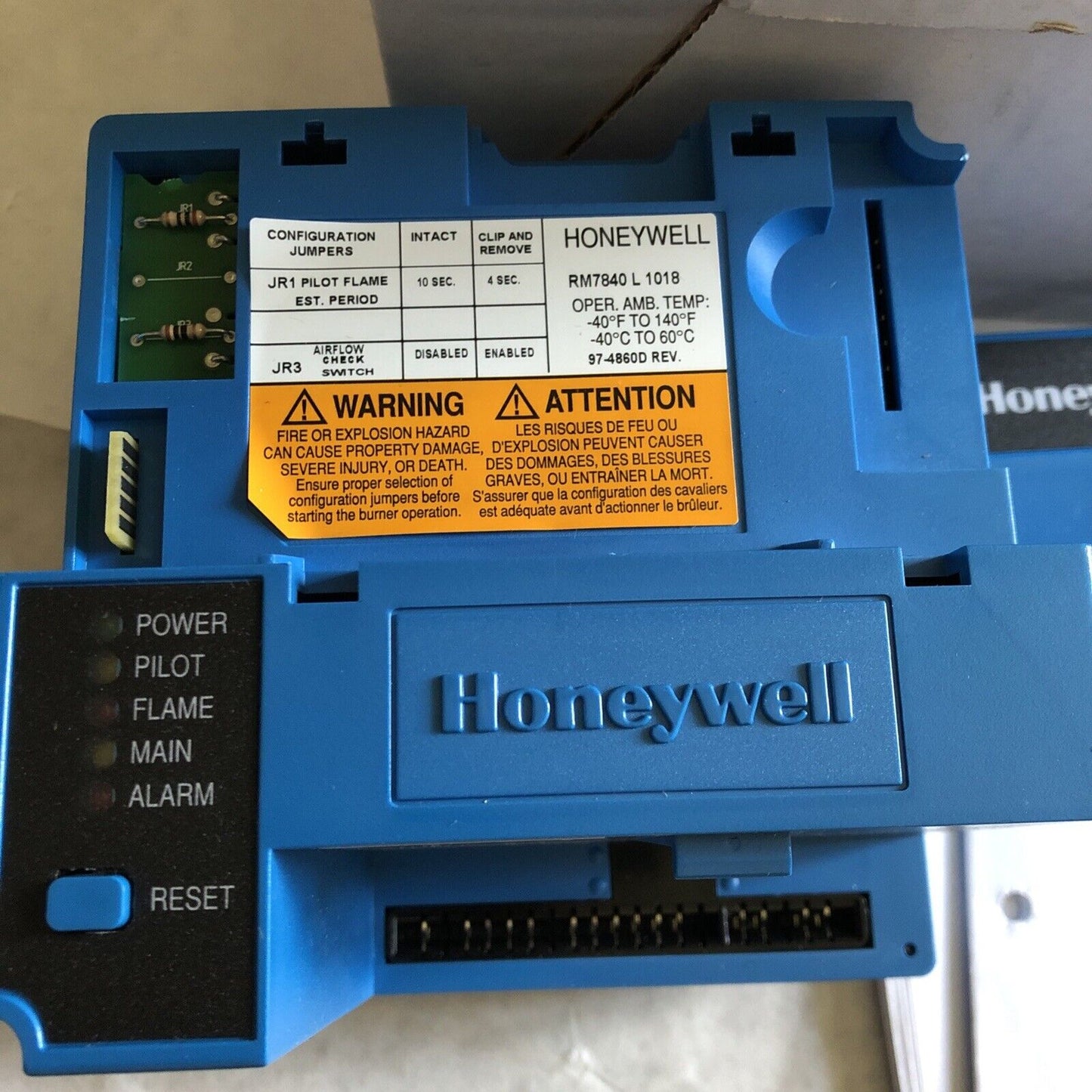 New Honeywell Rm7840 L1018 Burner,Honeywell Rm7840 L 1018,Rm7840l1018,Sb
