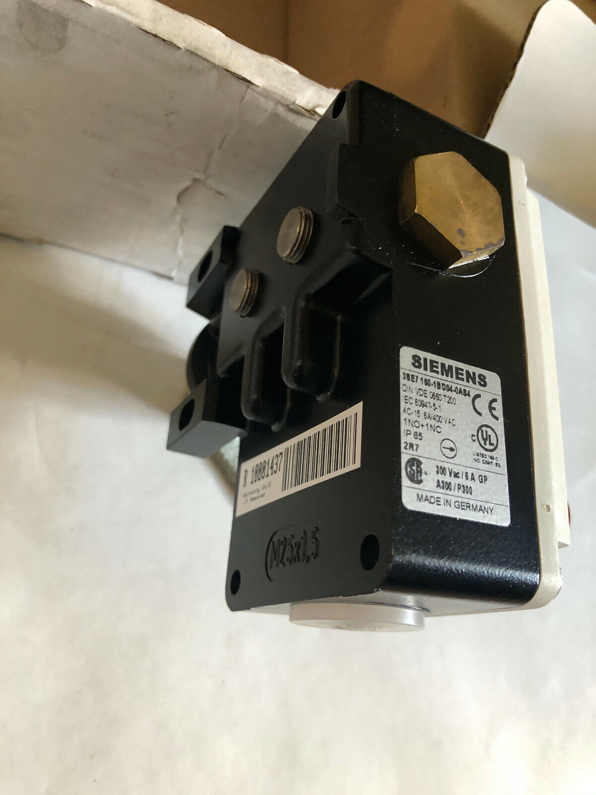 New Siemens 3Se7 160-1Bd04-0As4 Limit Switch 3Se71601ae000as5,Ak