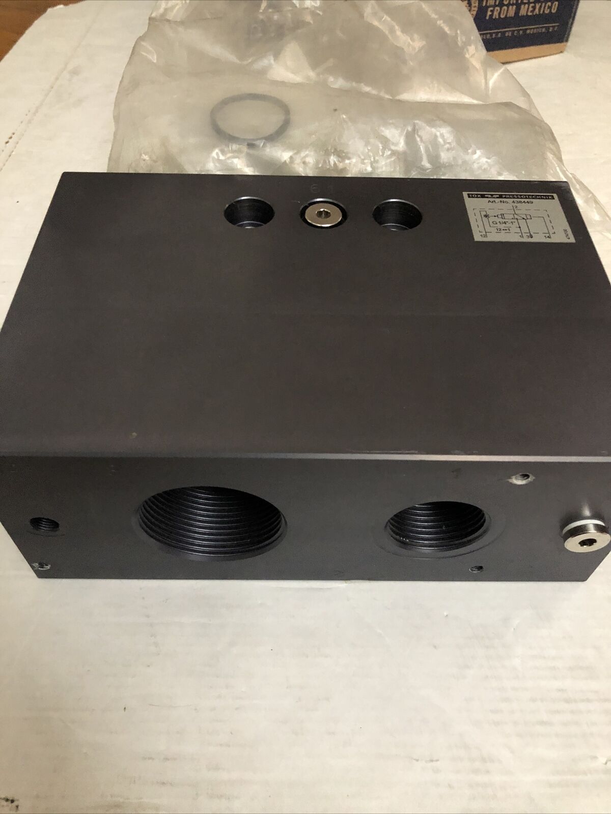 New Tox Pressotechnik 438449 Valve ,474700,Art-No 438449,Cx