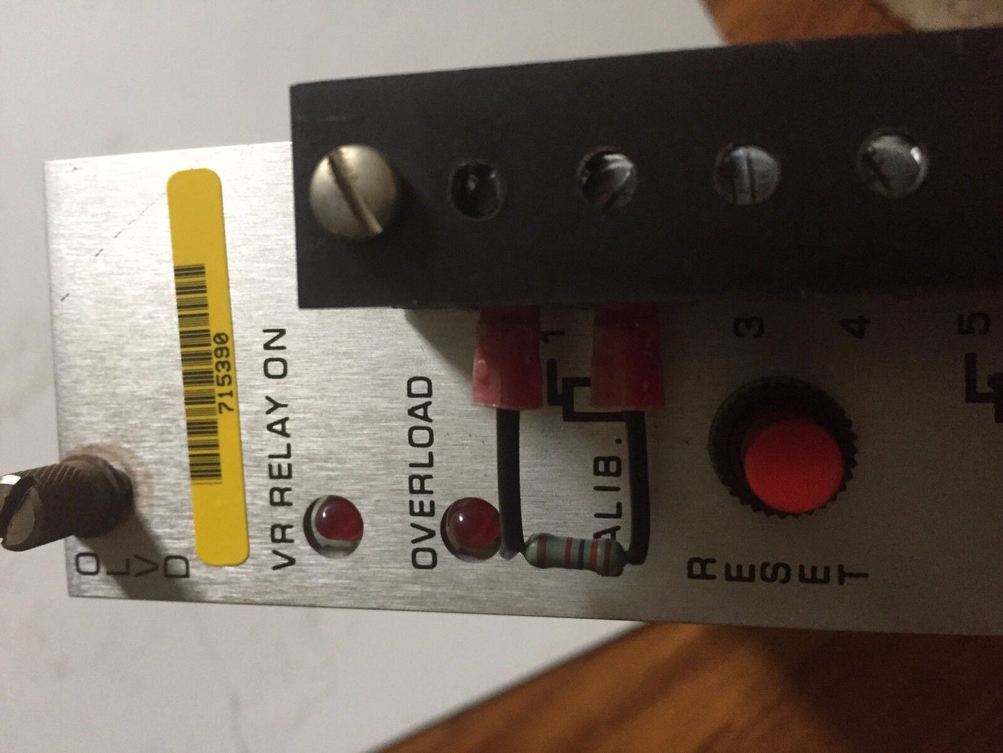 Reliance Elecrtic 0-52808-3,Olvd Board O/L & Volt Olvd O-52808-3,Ec,Cv