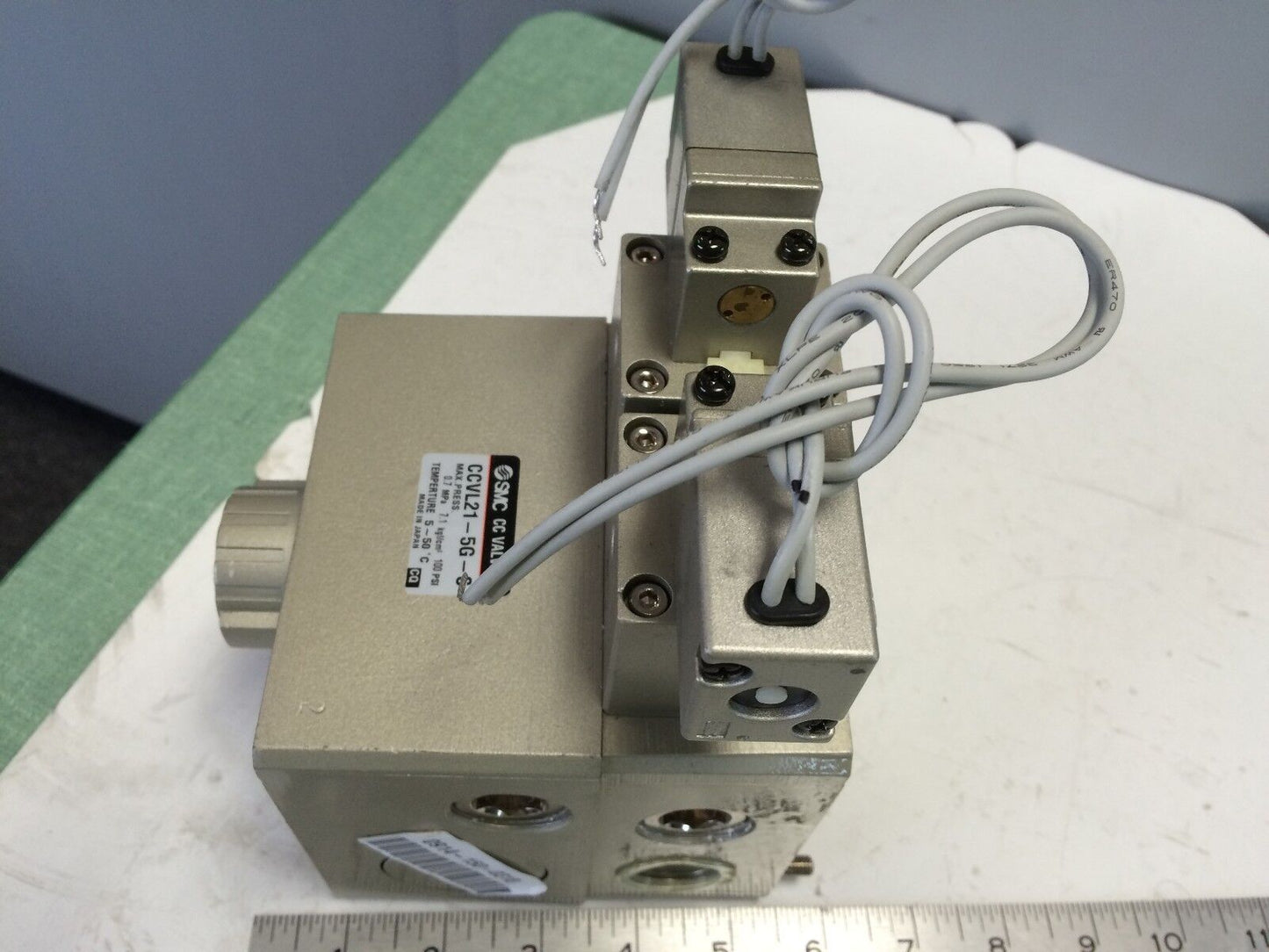 New Smc Ccvl21-5G-S Valve V0301-005G Dc24v,Bo