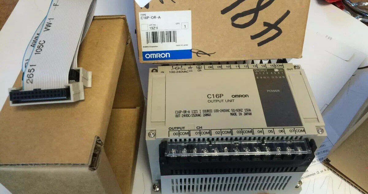 New Omron Output Module C20k 16Point Relay C16p-Or-A 13Z1 ,C16p,Dj