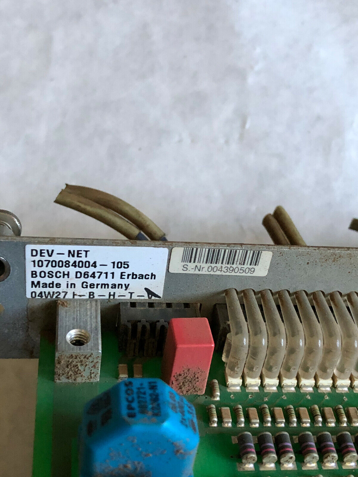 Bosch 1070078992-106,Rexroth 1070084004-105,078993-103 7,Dev-Net,D64711,04W06,Eb