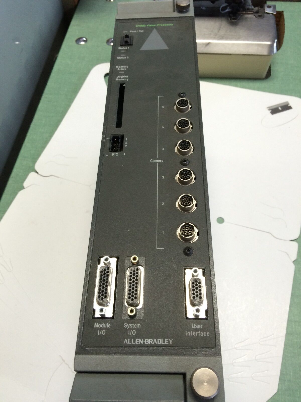 Allen Bradley Cvim2 Vision Input Processor 9Amp 24Vdc,A-B 5370-Cvim2bc,Bv