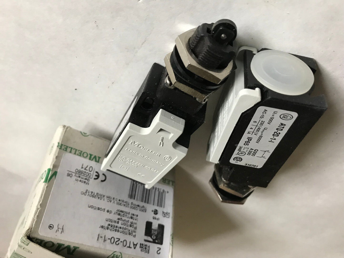 Lot 2 Moeller At0-20-1-I Position Limit Switches Ato-20-1-1,Ato-20-1-I,Sb,Er