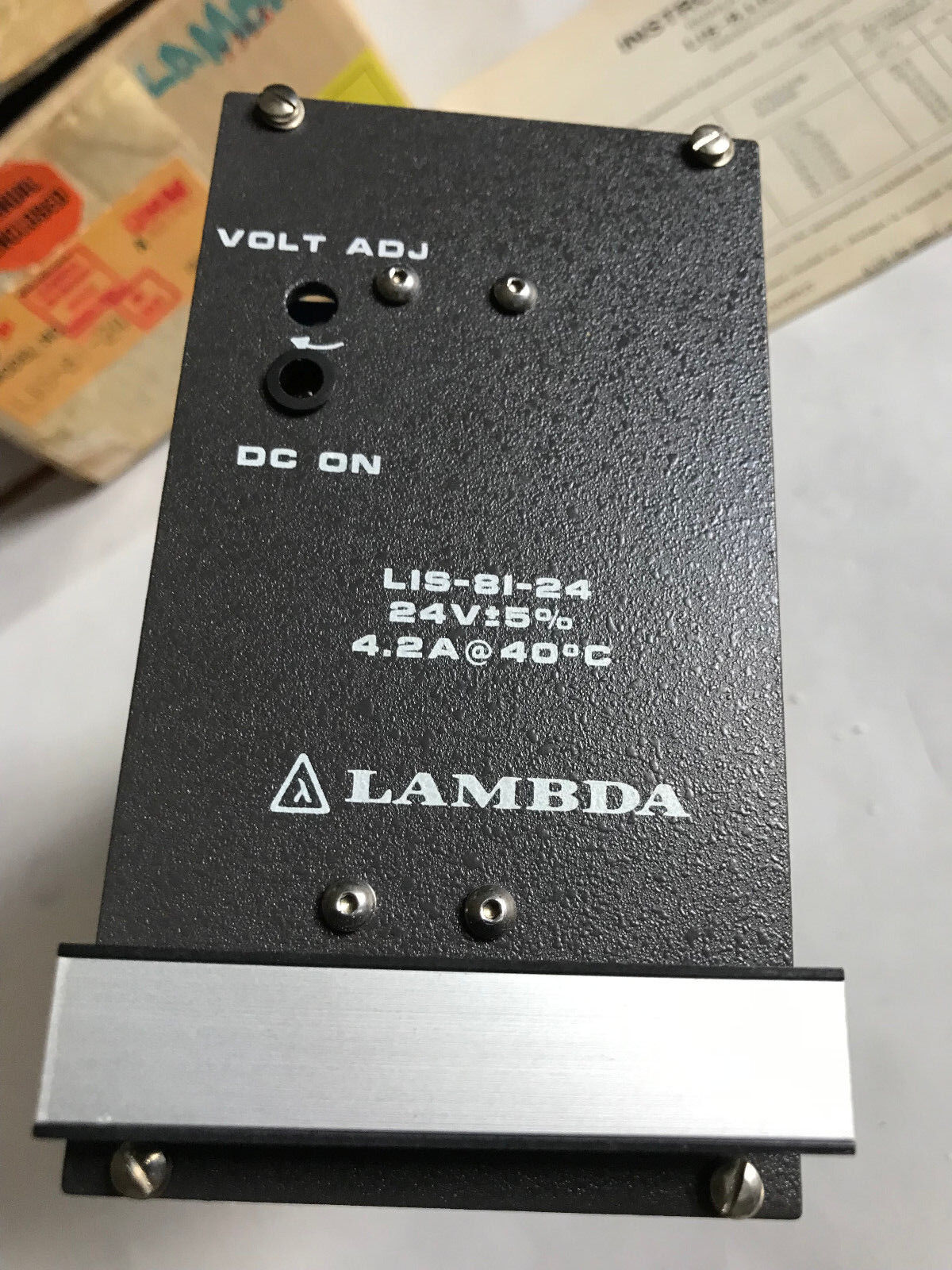 New Lambda Lis-81-24,L1s-81-24 24Vdc Power Supply,Sh
