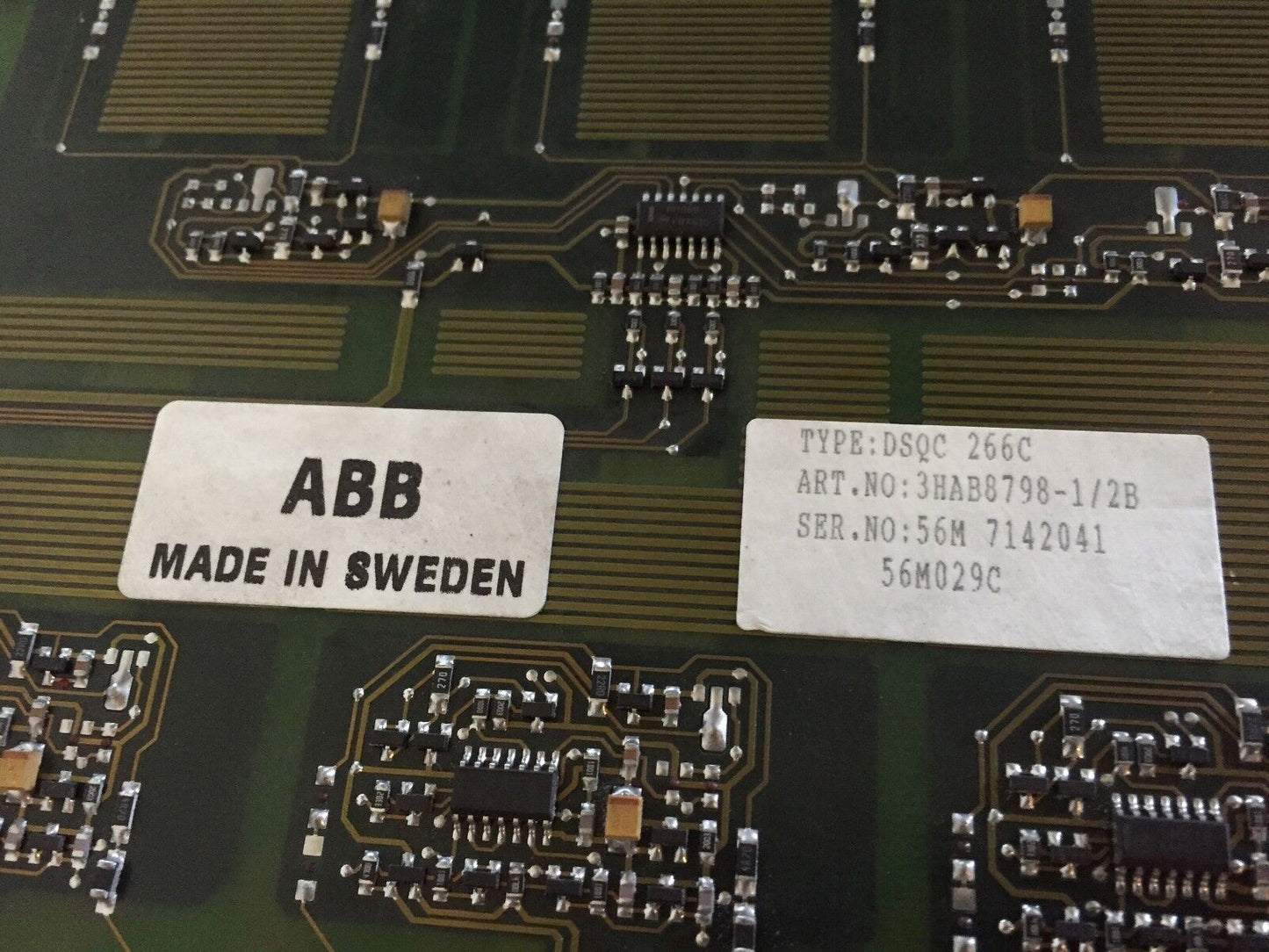 Abb Dsqc-266C 3Hab8798-1/2B,3E 042759,Acc 49M029ab Cad606 Driver Axis,Tb