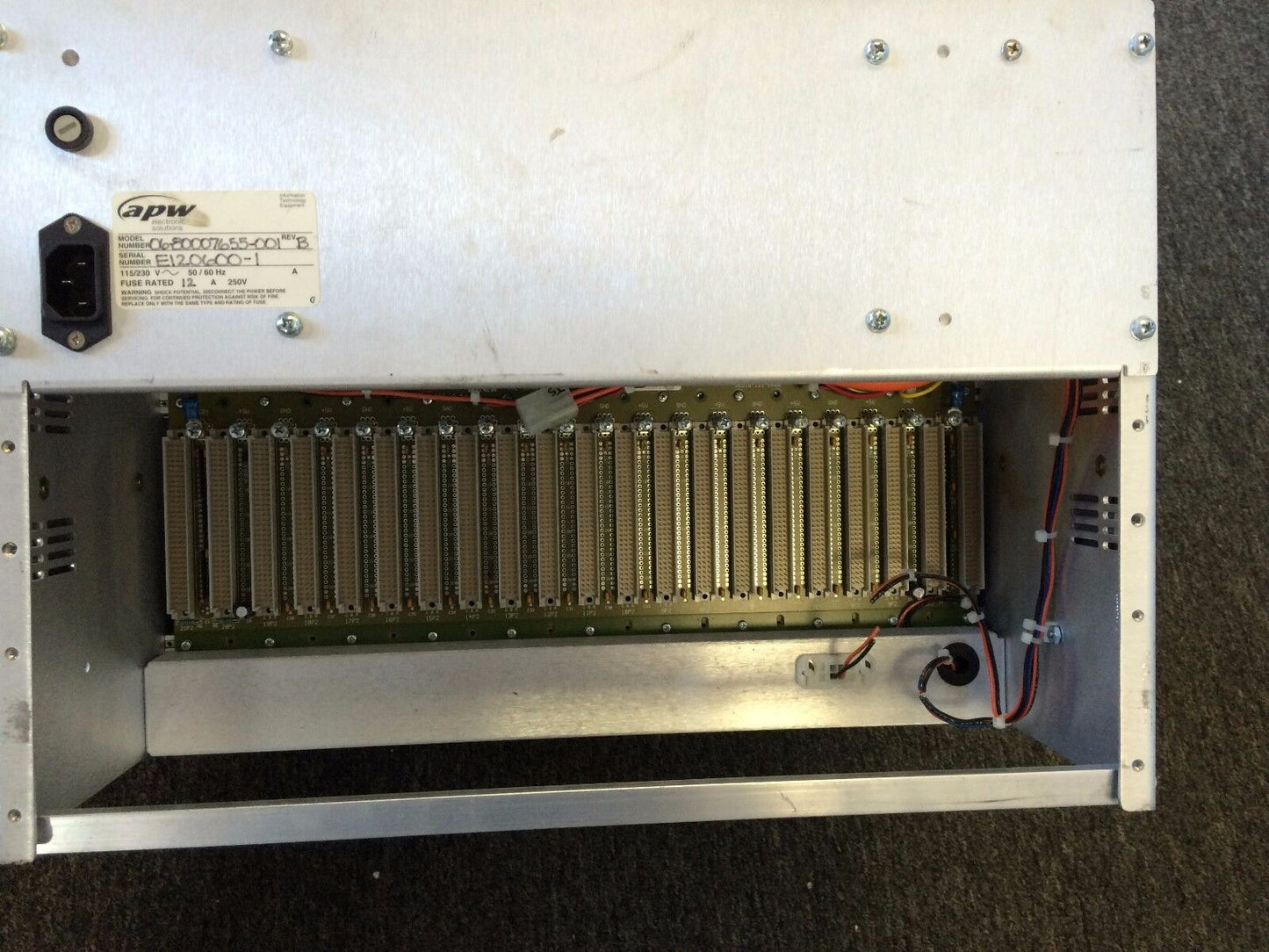 Apw 06-80007655-001 Acromag Vme Chassis Avme 947X Boards 30510-121-0000,Cm
