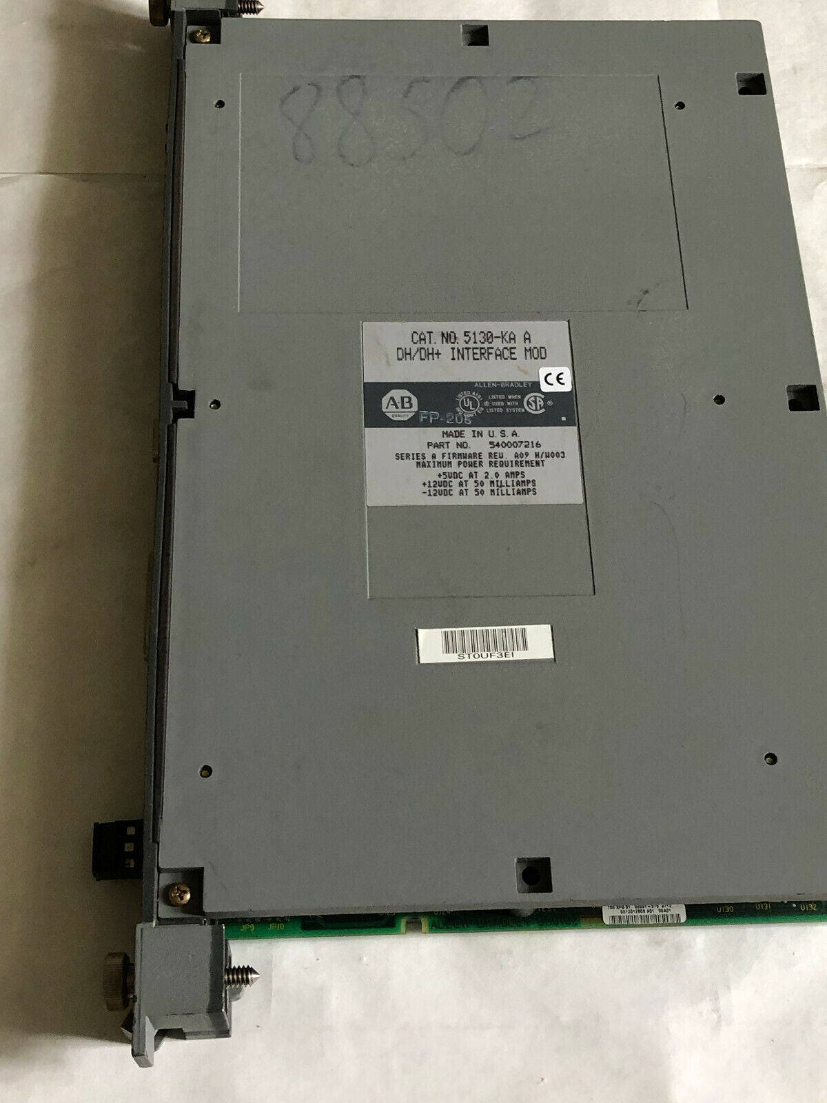 Allen-Bradley 5130-Ka A Dh/Dh+ Interface Mod,Plc Module,Ch