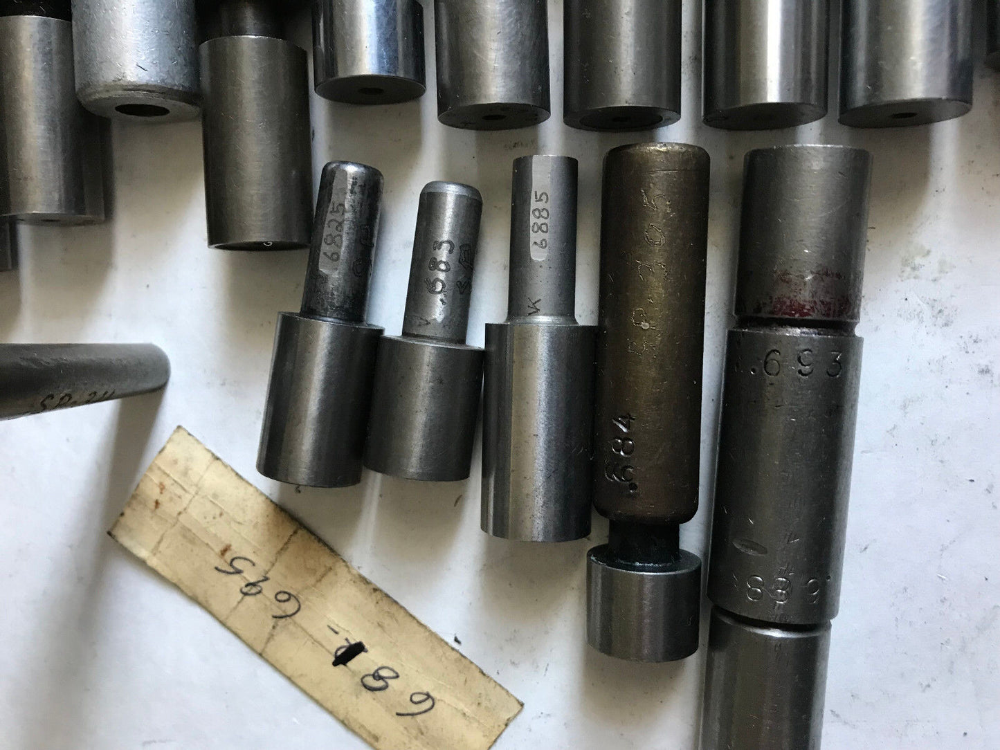 Lot The Pipe Machinery Go No Go Plug Gage,.681 .695,.685,.688,.691,.6850,.695,Et