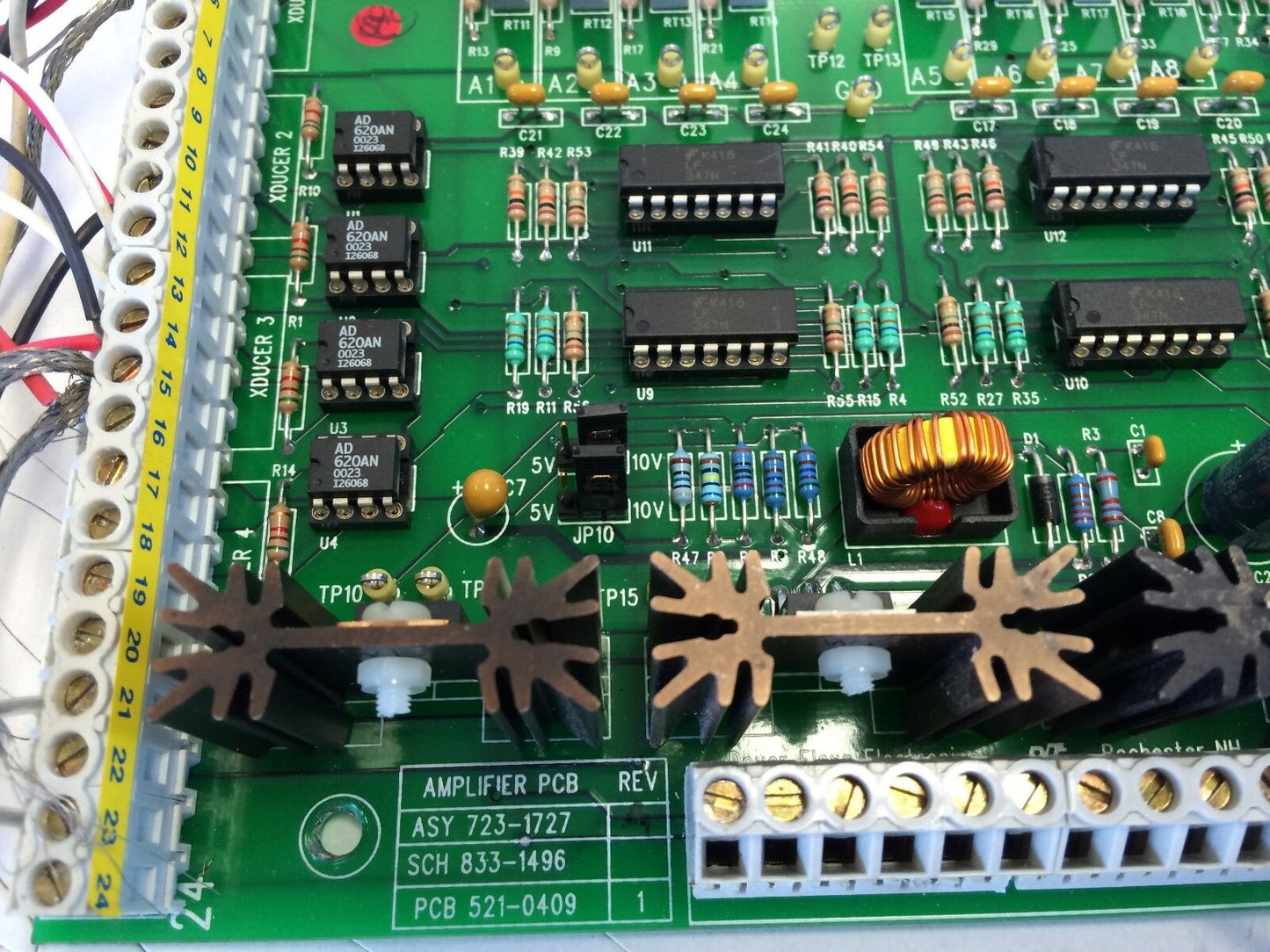 Amplfier 723-1727,Sch 833-1496, Pcb 521-0409 Pcb Board,Fj