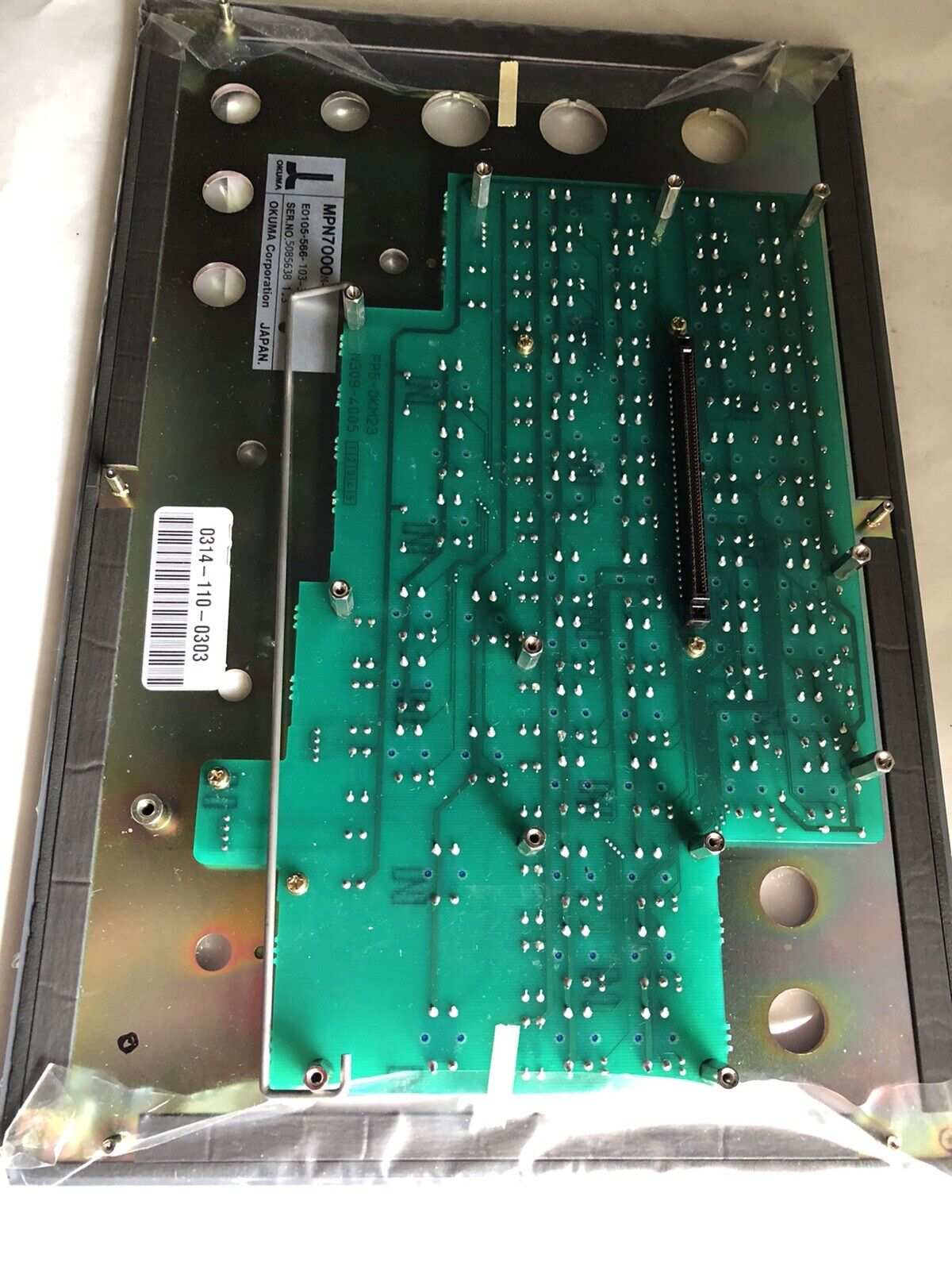 Okuma Mpn 7000,Mpn7000m-S,E0105-566-103-3,Fp5-Okm23,Operator Interface Panel,Tk