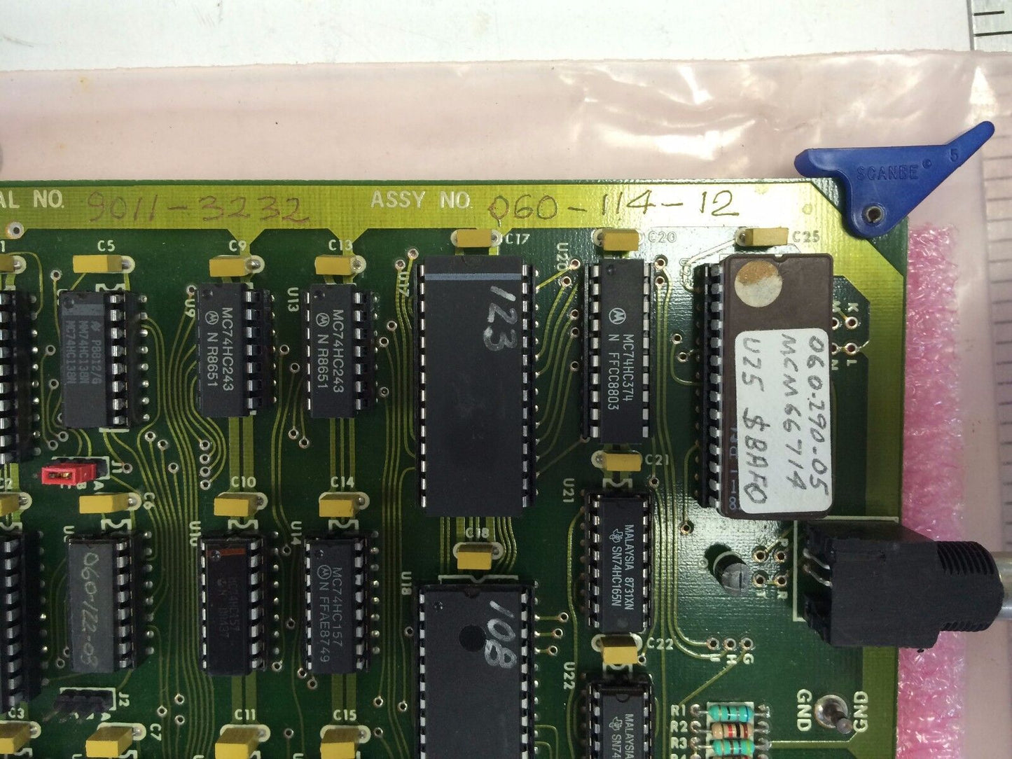 Bachi 060-114-12 ,3/87 Cpu Circuit Board,Cf