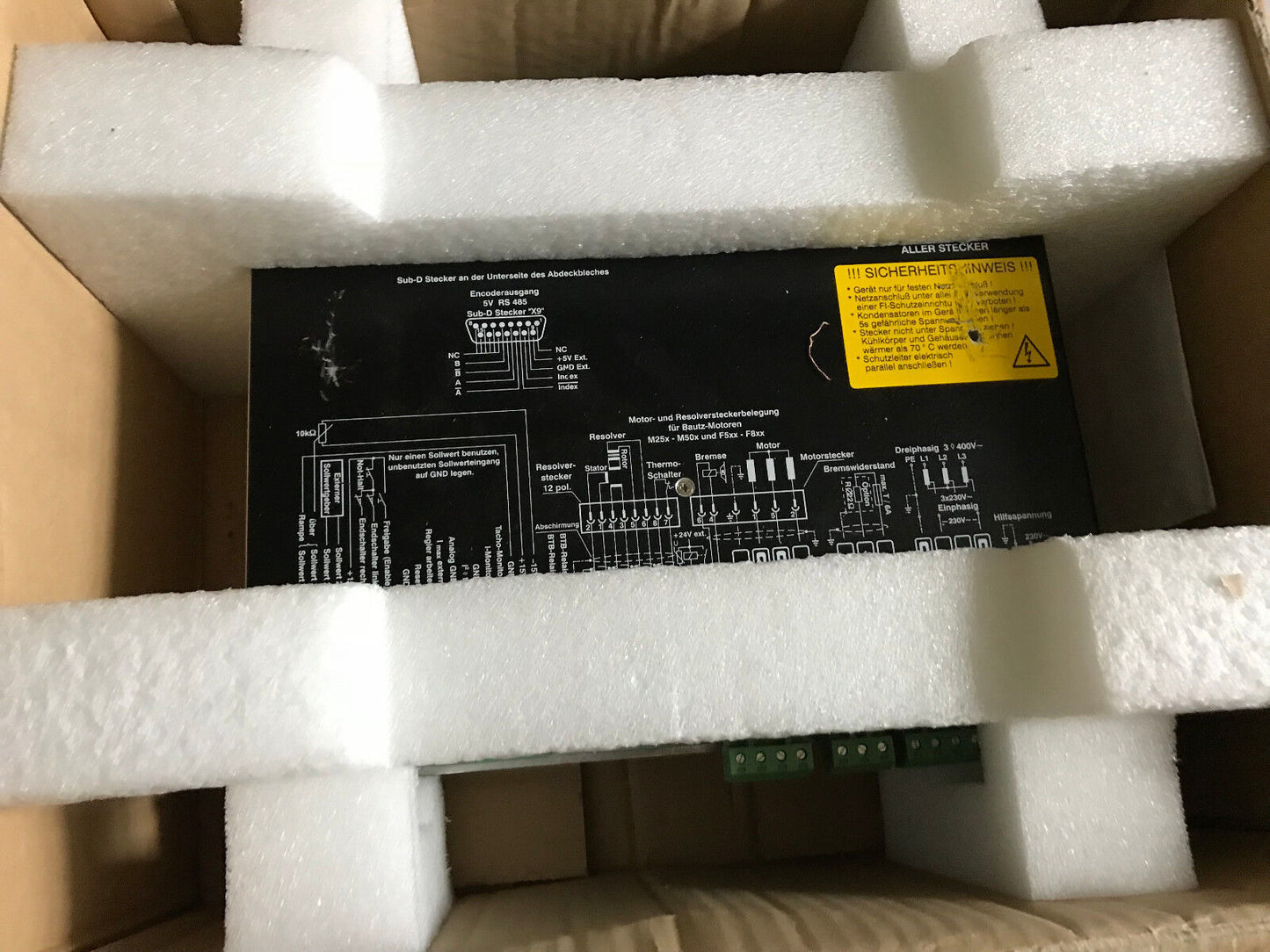 New Bautz Dsk 12 Servo Drive,Bautz Type Dsk 12,Room5
