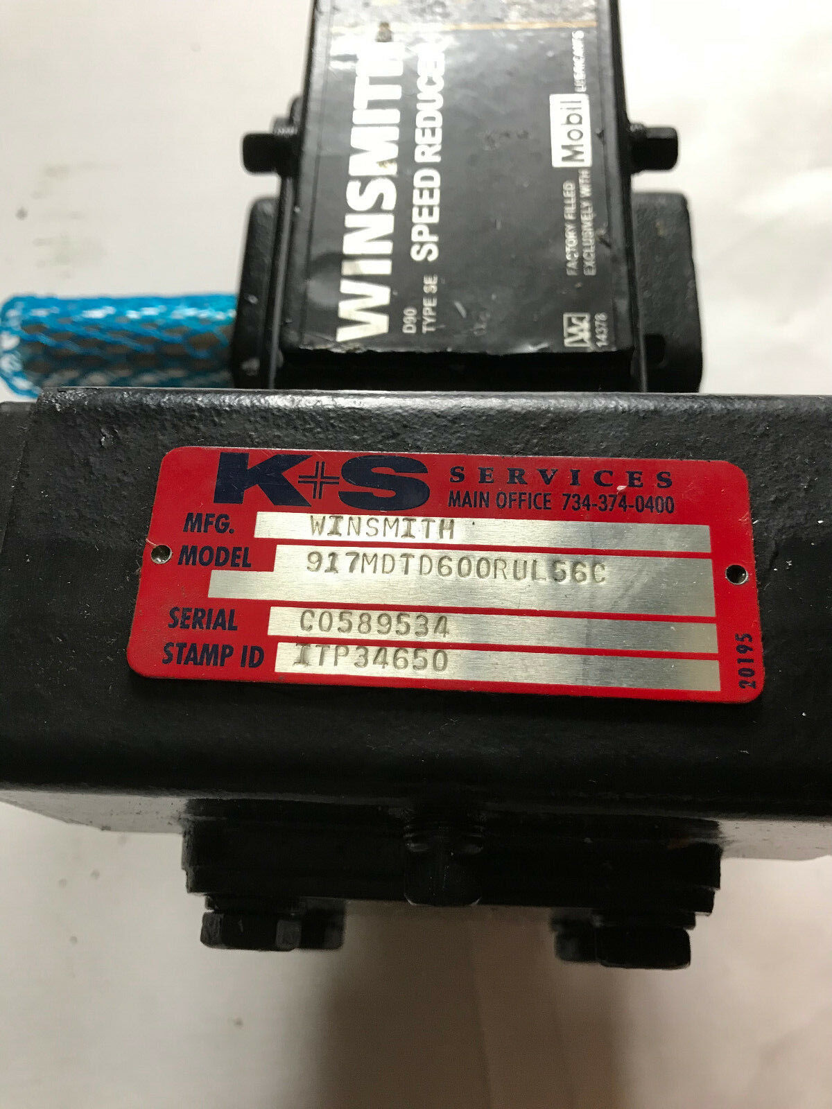Winsmith 917Mdtd71000pn Gear Reducer,Winsmith 917,917Mdtd,Si